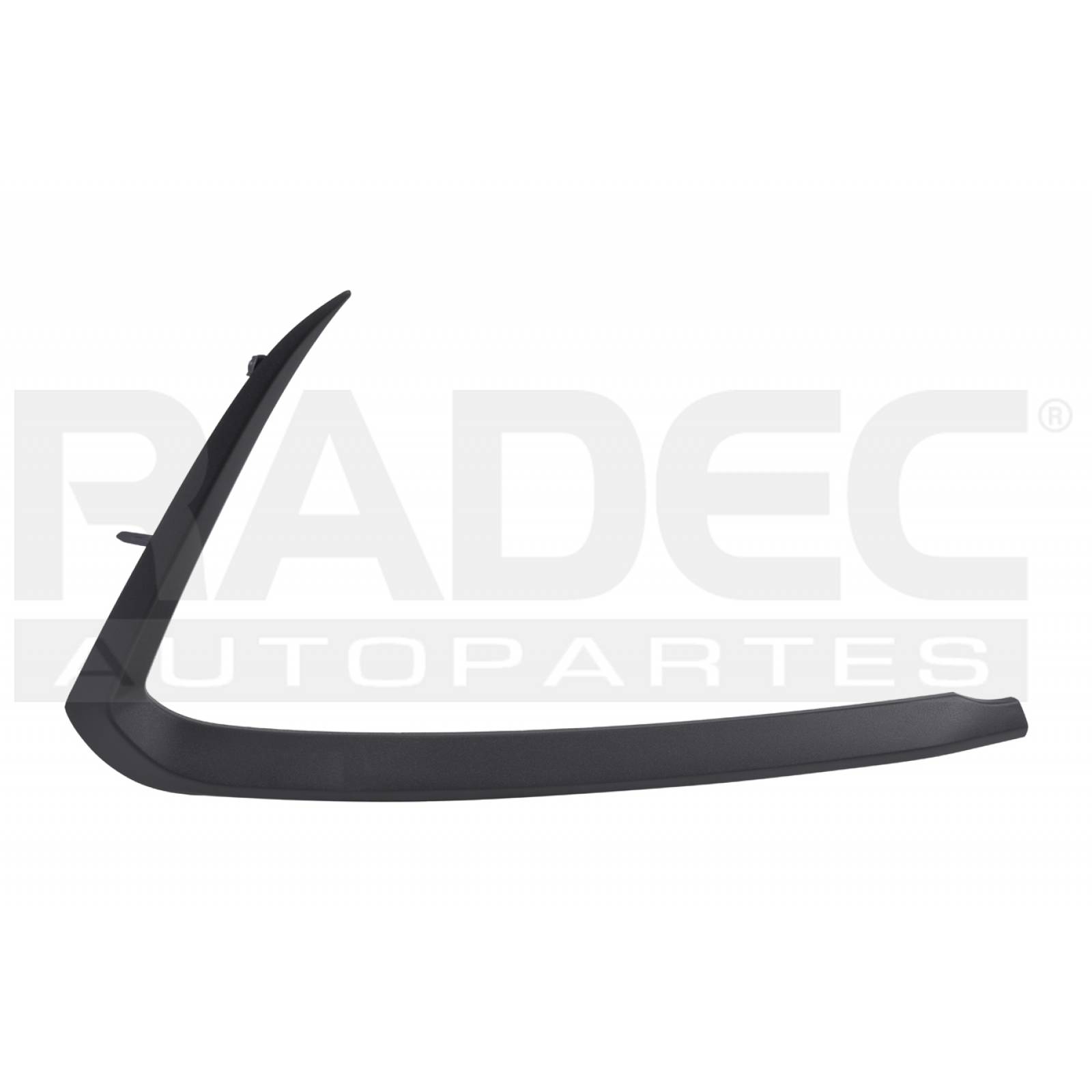 MOLDURA FASCIA DELANTERA MZ CX9 2016 - 2023 NEGRA DER