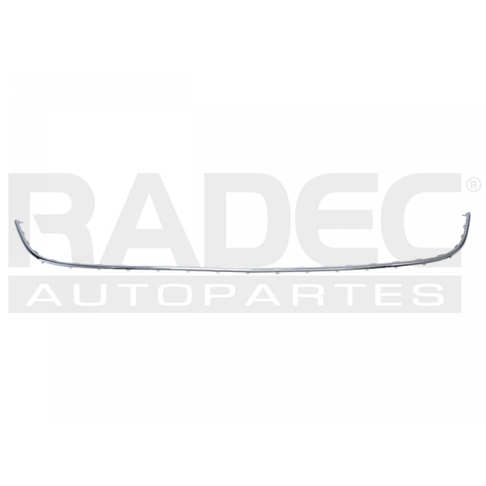 Moldura Fascia Delantera Vw Jetta 2003 - 2007 Cromada