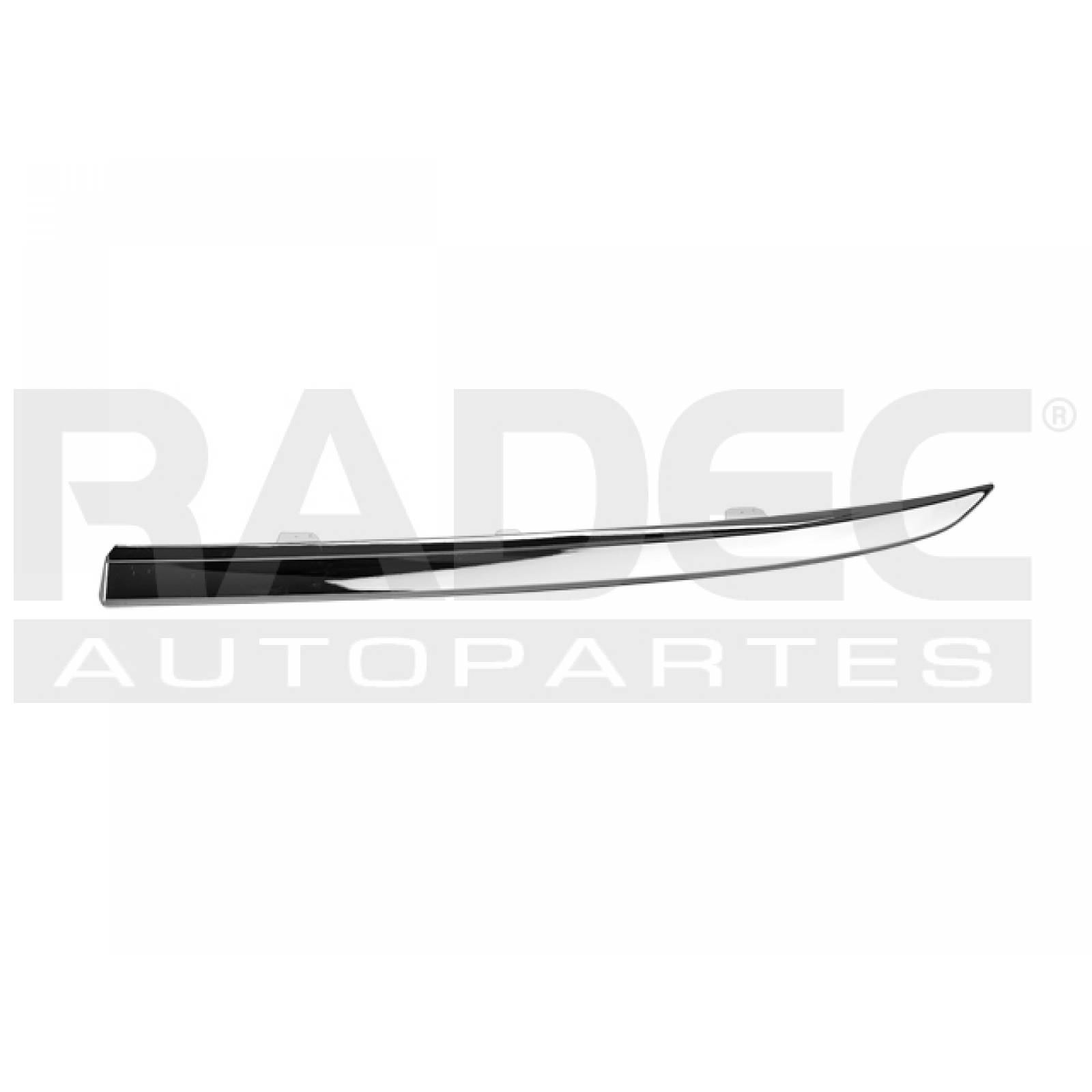 Front Upper Grille Replacement For 2012-2014 Honda CR-V - Chrome Plastic Trim