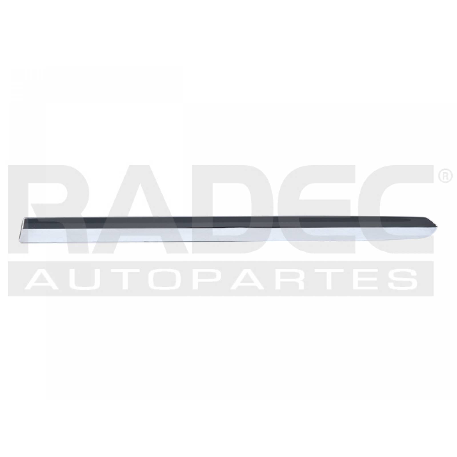 Moldura Puerta Trasera Vw Beetle 2012 - 2016 Cromada Izq