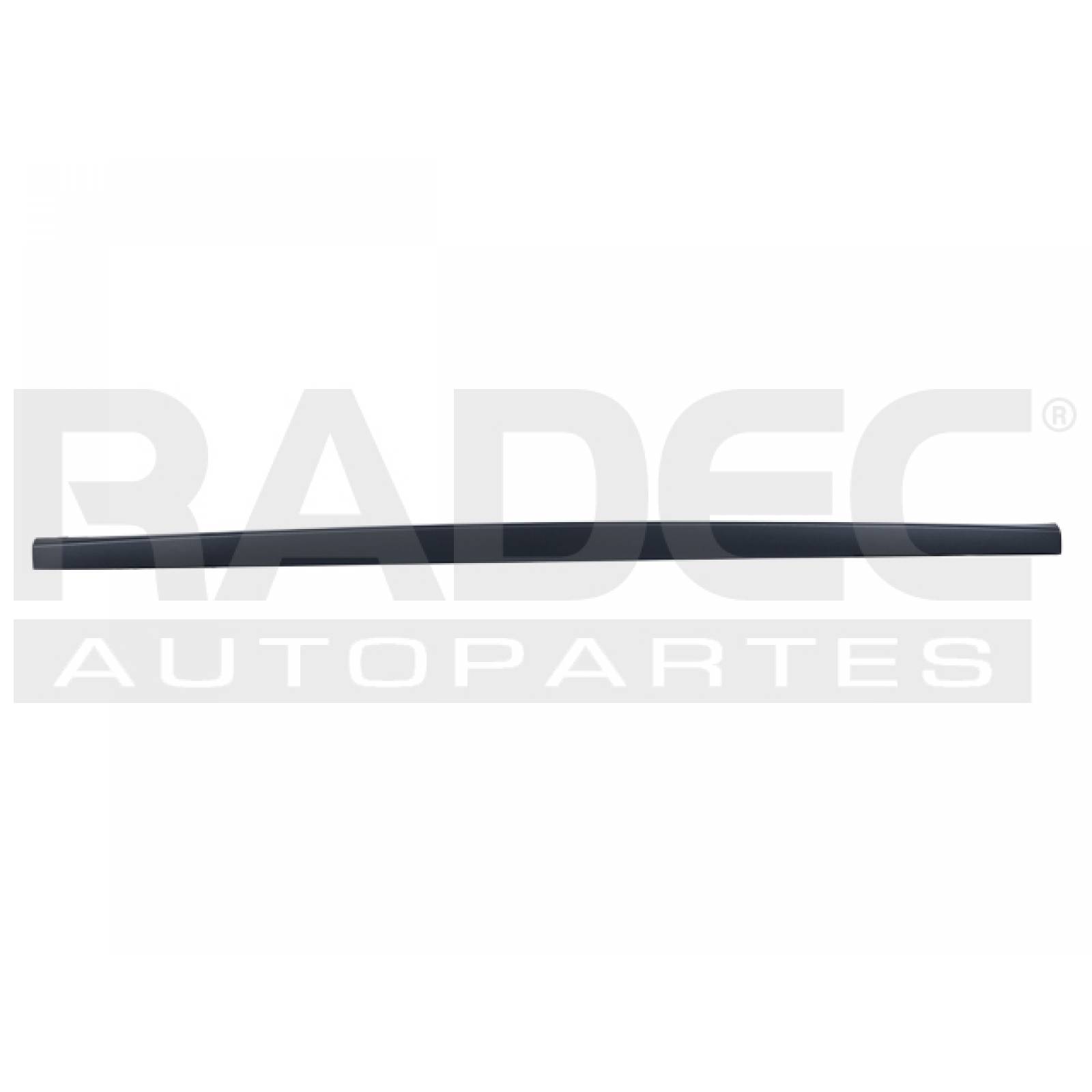 Moldura Tapa Caja Ford Lobo 2004 - 2008 Corrugada Negra