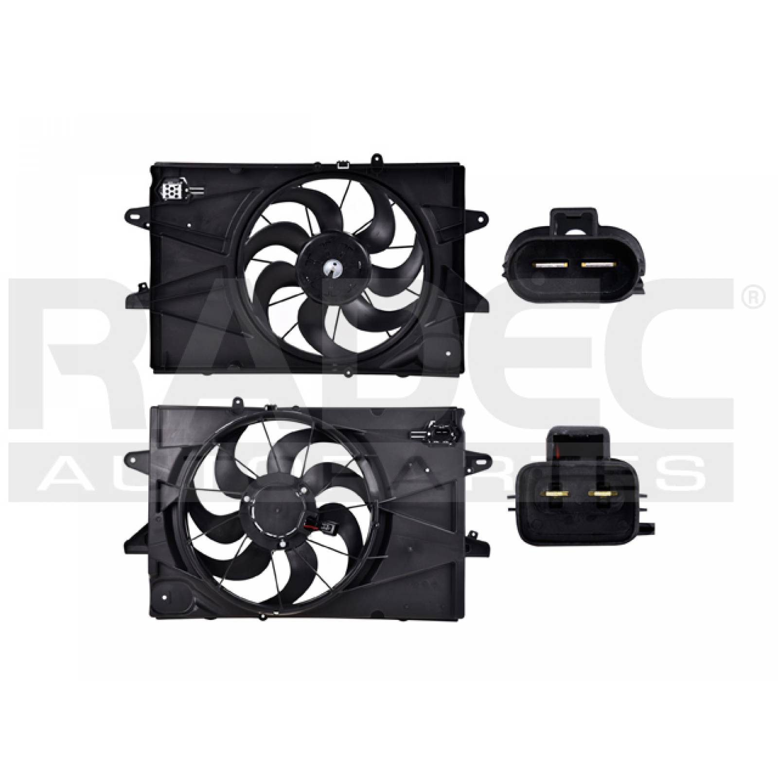 Motoventilador Chevrolet Equinox 2010 - 2012 P/radiador