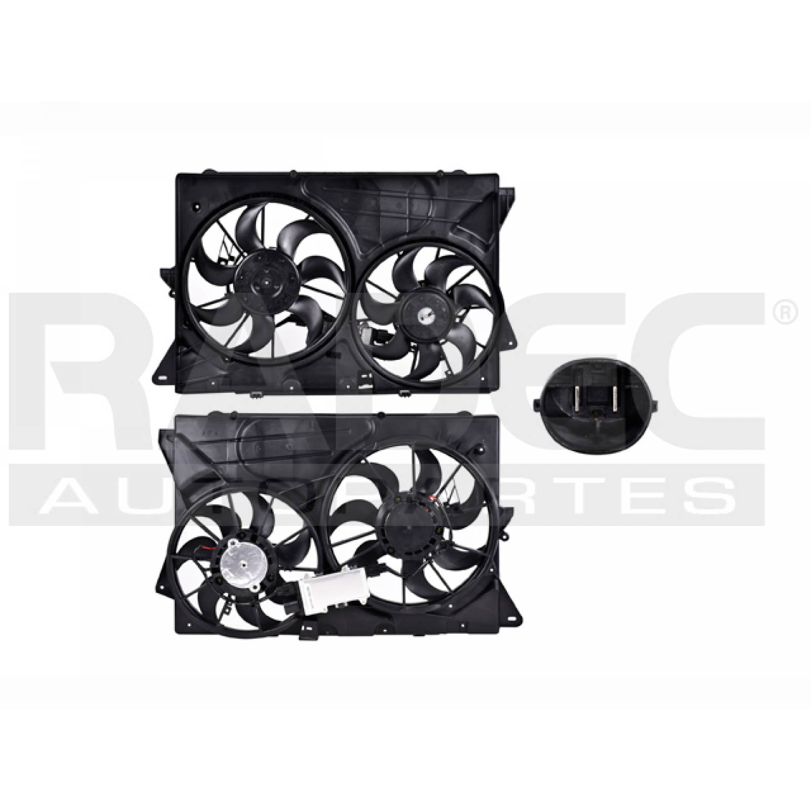 Motoventilador Ford Explorer V6 3.5 L  2011 - 2014 Doble