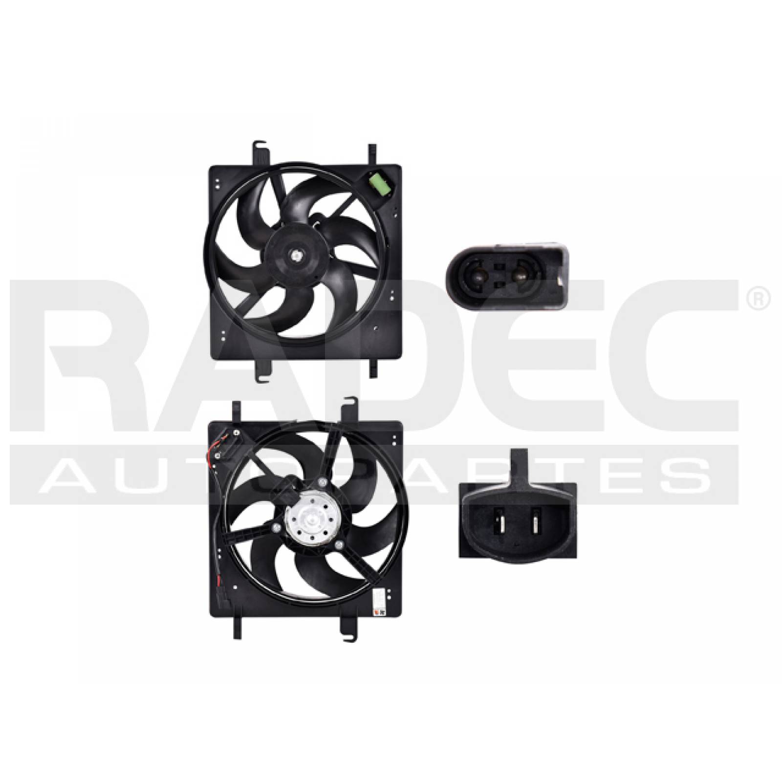 Motoventilador Ford Ka 1996 - 2002 Sencillo P/radiador