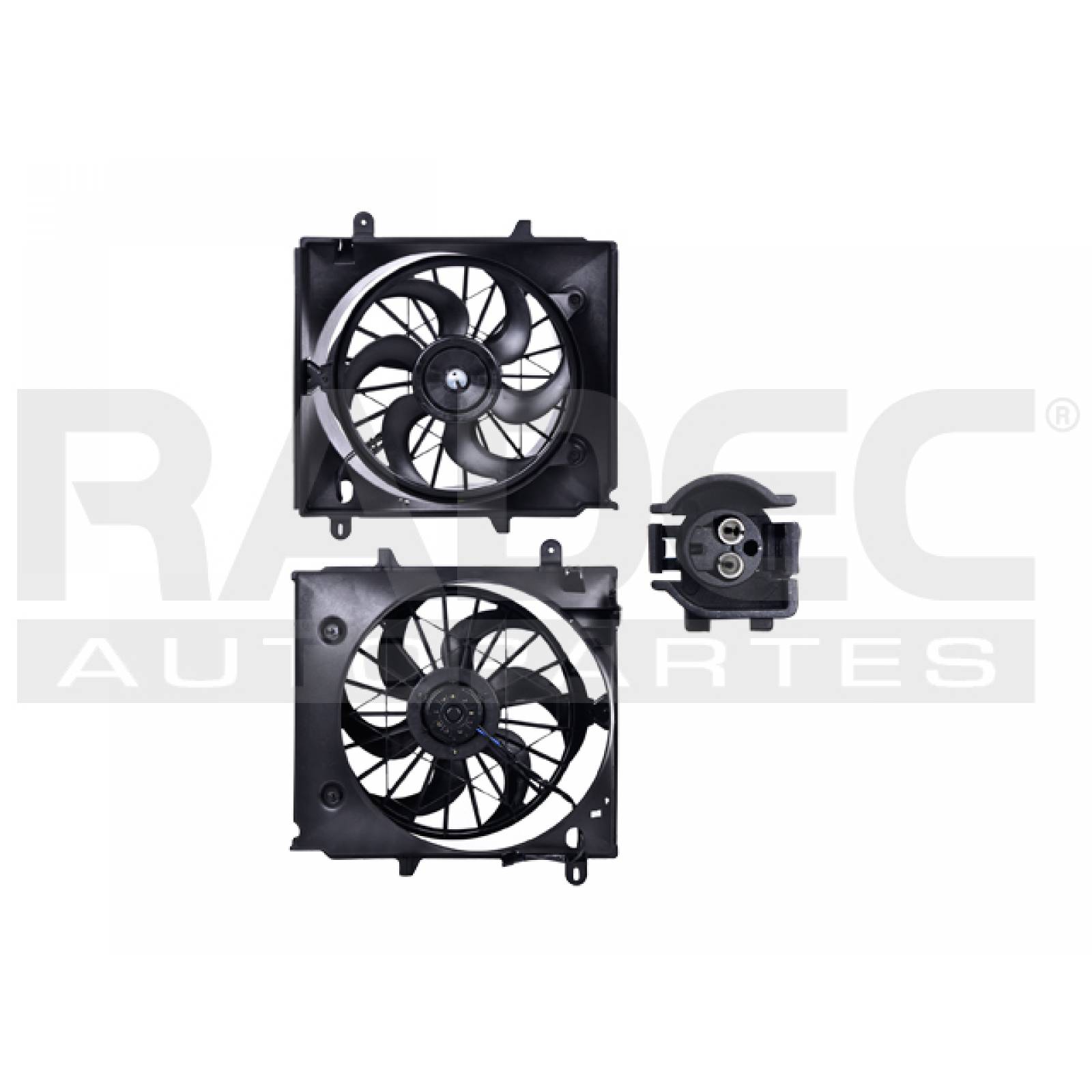 Motoventilador Ford Ranger 1998 - 2004 L4 2.3 Lts