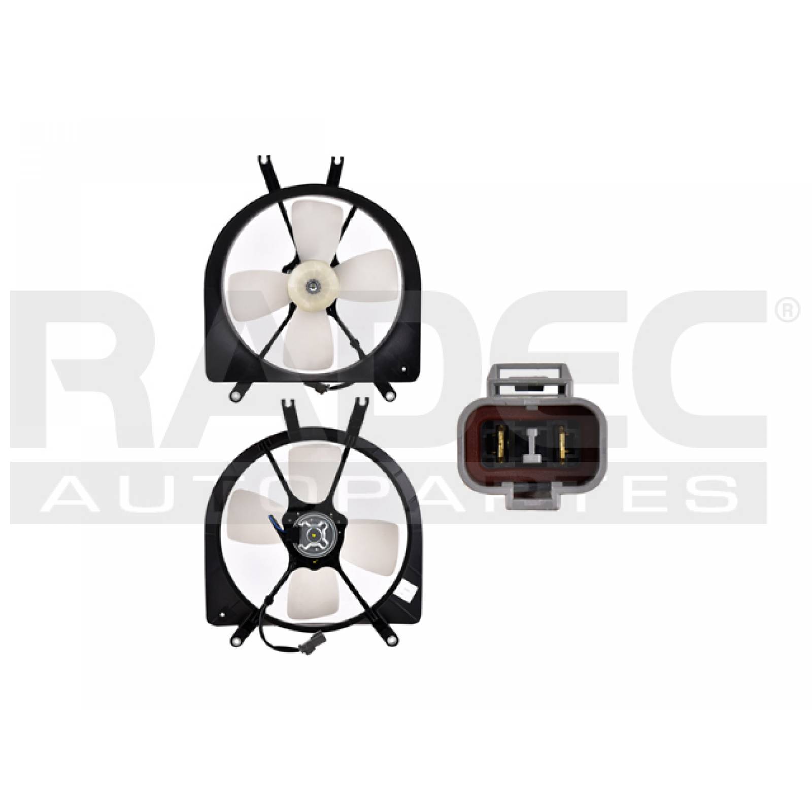 Motoventilador Honda Civic K-600 1992-1995 Sol 1993-1997 Xpo