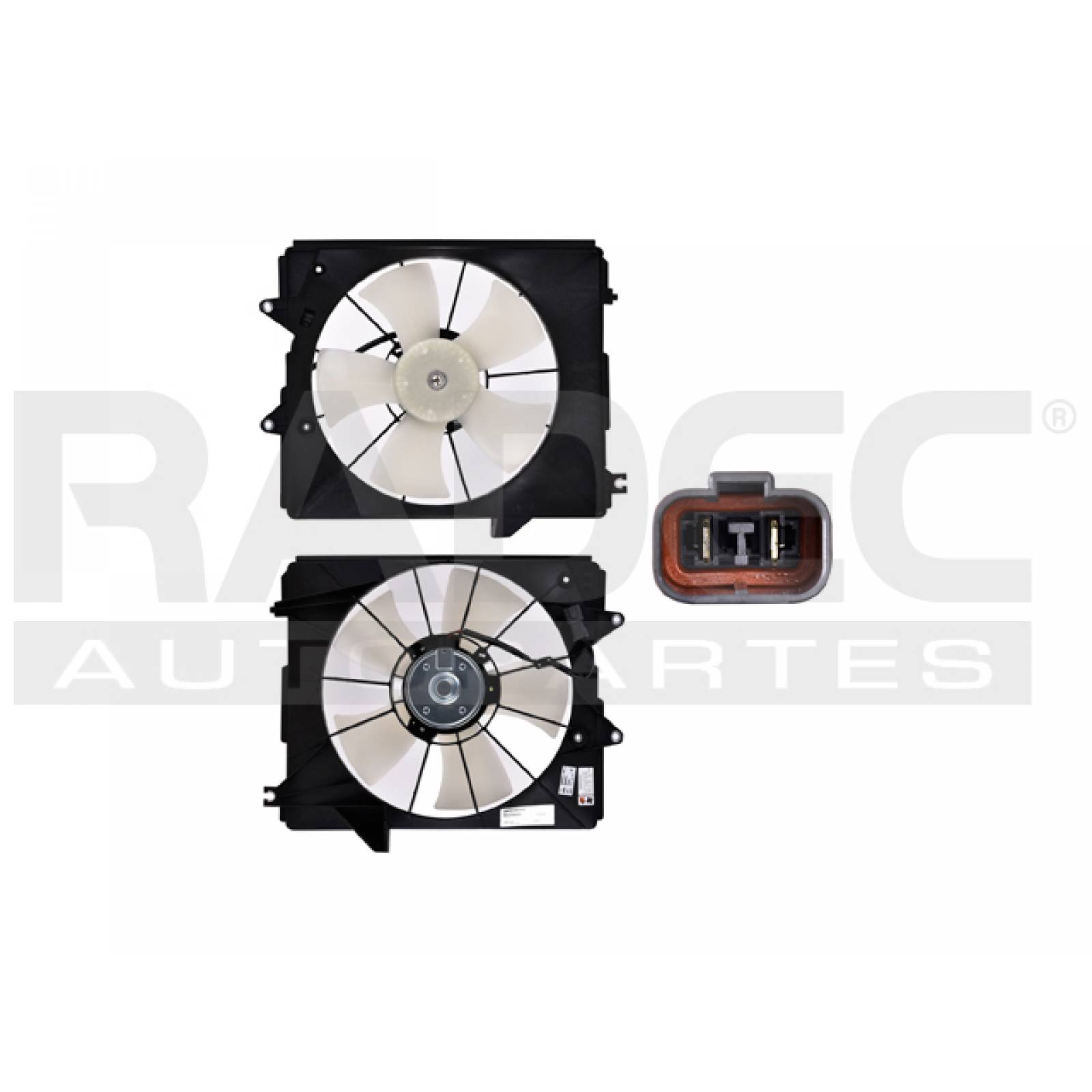 Motoventilador Honda Odyssey 2005 - 2010 Para Radiador