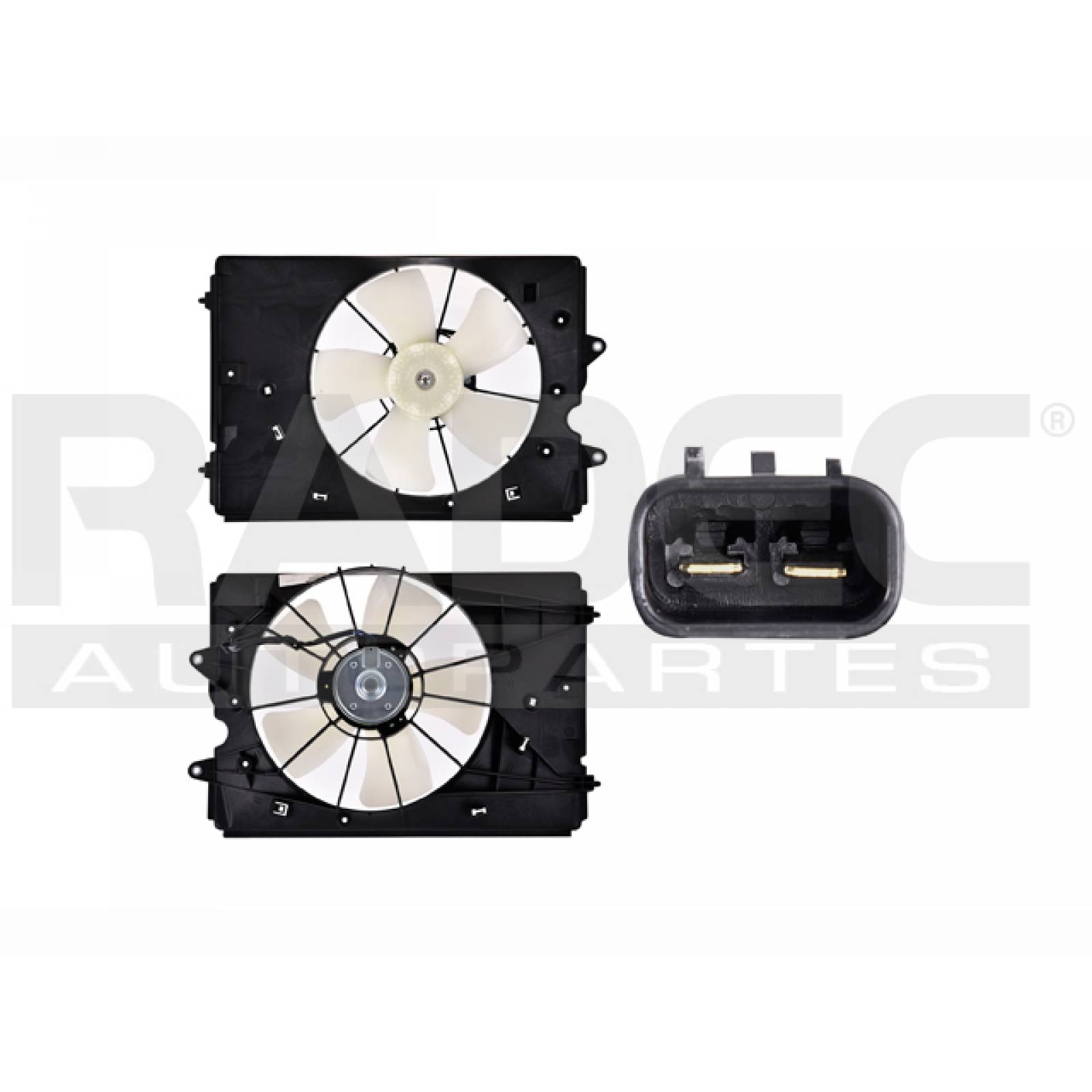 Motoventilador Honda Pilot / Ridgeline 2009 - 2012 P/rad