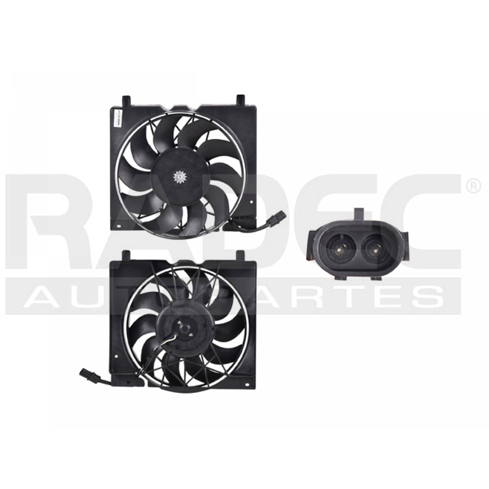 Motoventilador Jeep Cherokee 1988- 1994 Para Radiador Tw
