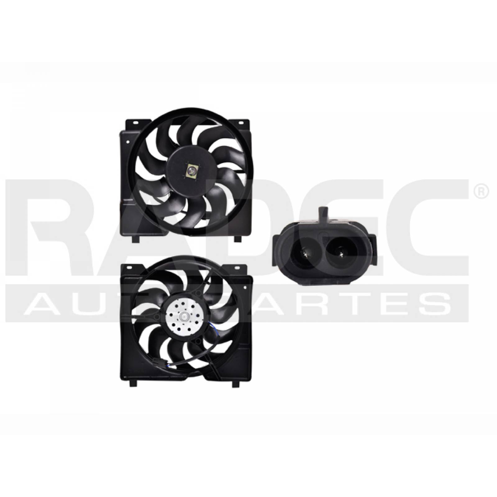 Motoventilador Jeep Cherokee 1995- 1996 Para Radiador Tw