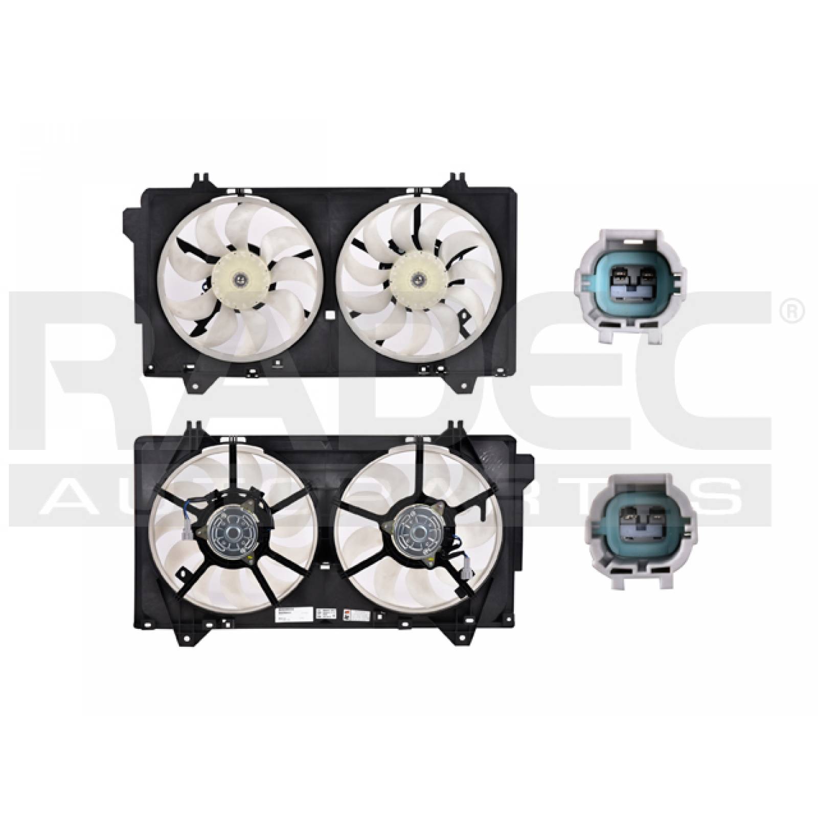 Motoventilador Mazda 6  2014 - 2015  L4 2.5lts Doble