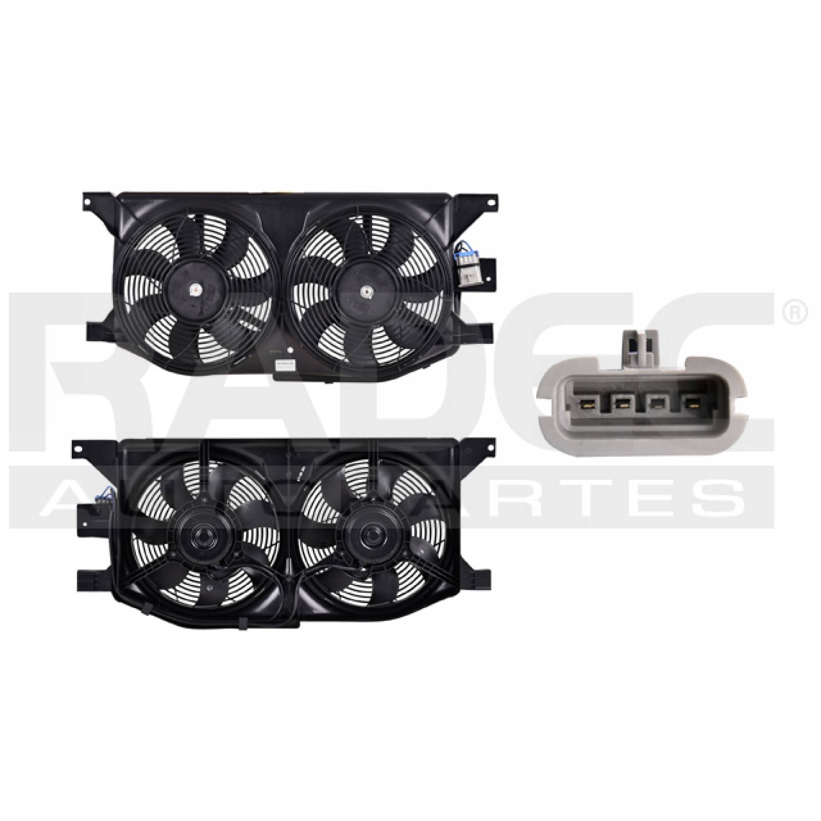 Motoventilador Mercedes Benz Ml 430  1998 - 2005 A /c
