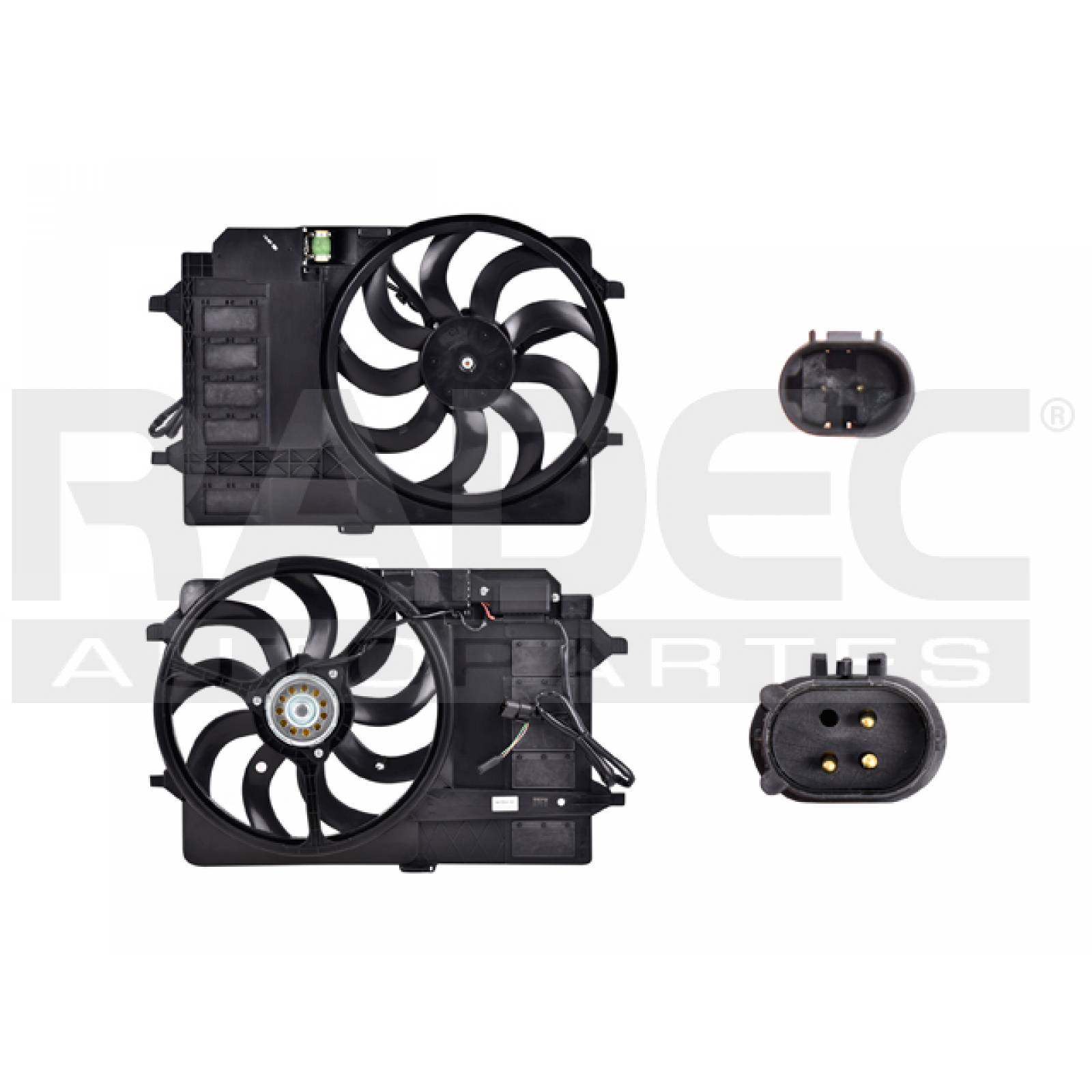 Motoventilador Mini Cooper 2002 - 2003 Radiador Fan Asy
