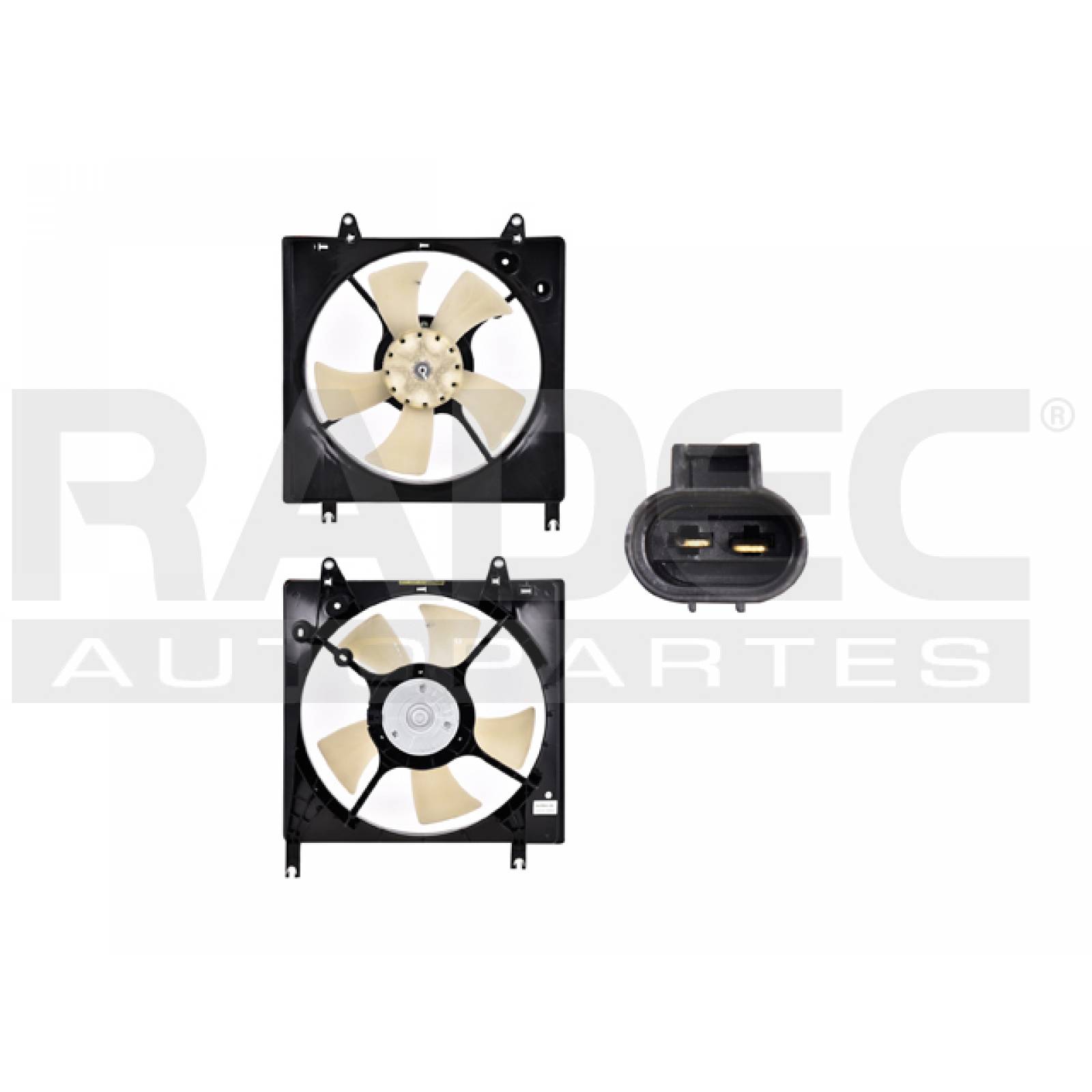 Motoventilador Mitsubishi Galant 2004 - 2007 P/radiador