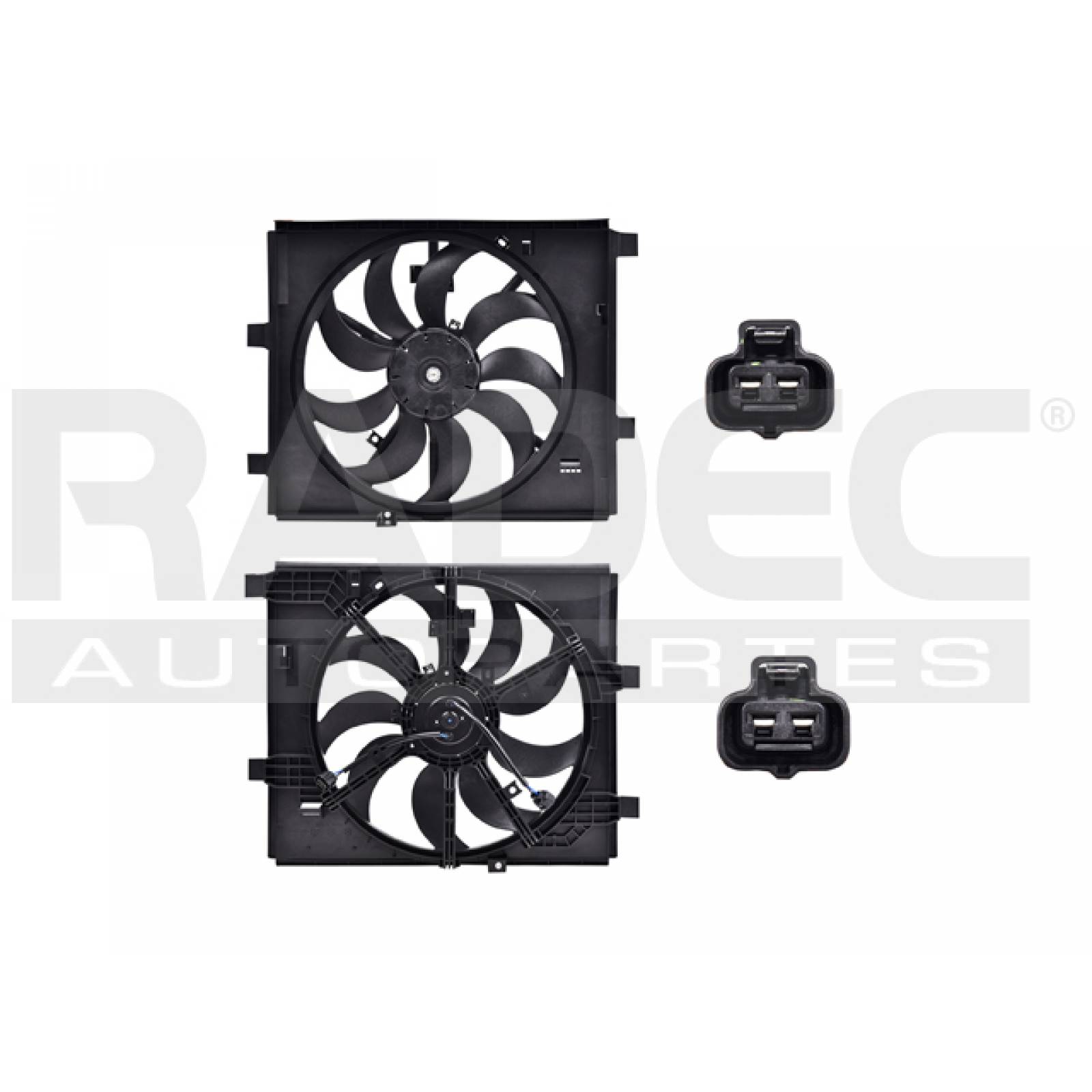 Motoventilador Nissan Juke 2011 -2013 Sencillo P/radiado