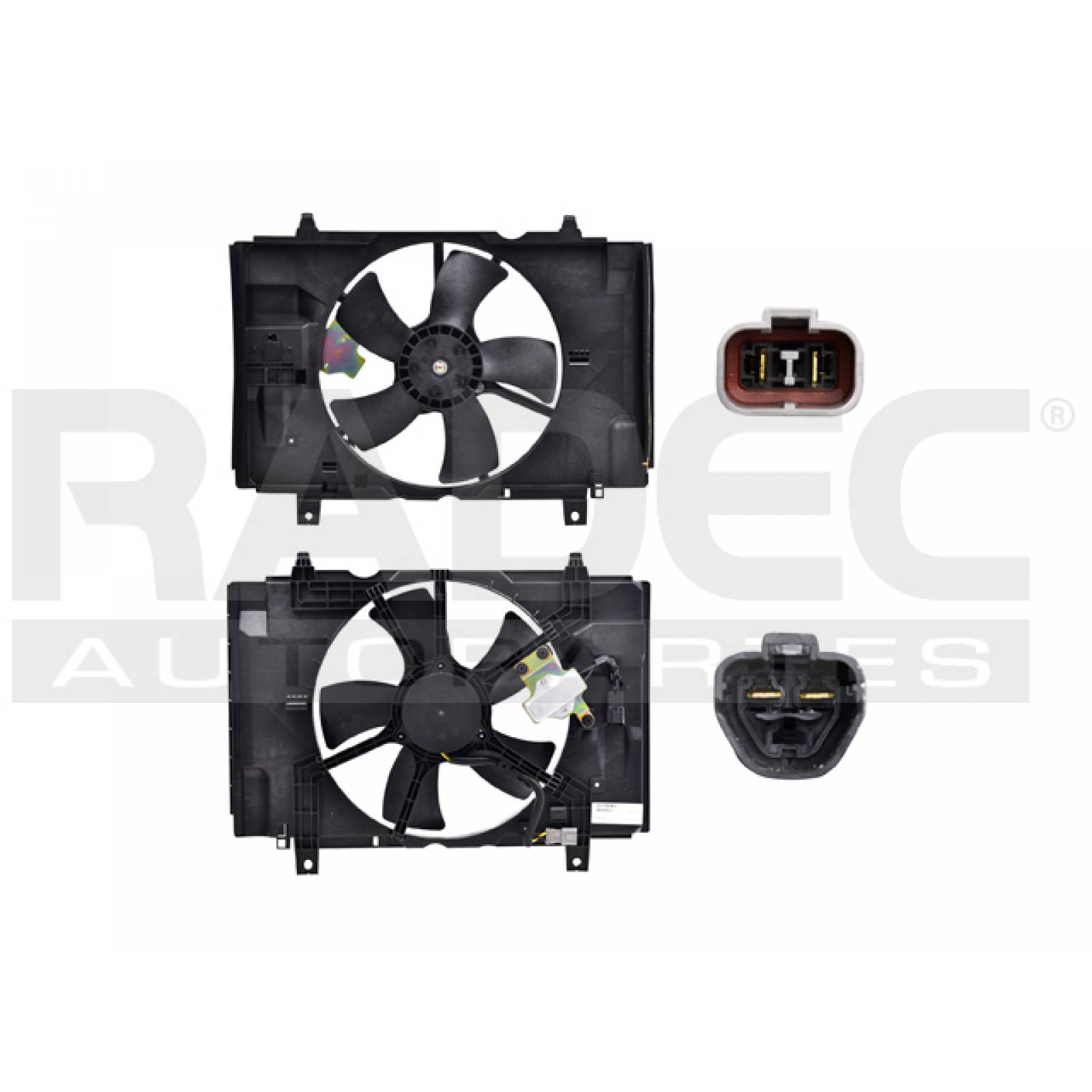 Motoventilador Nissan Tiida / Versa 2007- 2013 P/rad 2 P