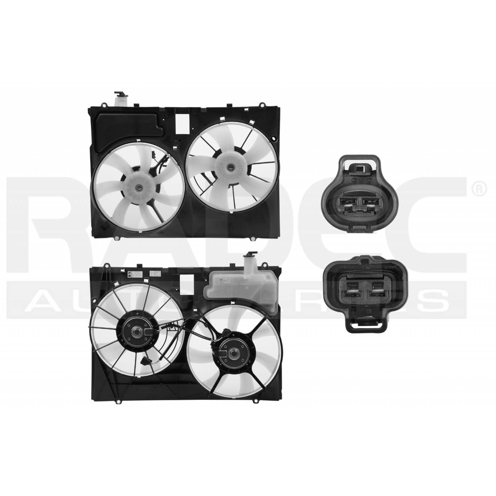 Motoventilador Toyota Sienna  2007 - 2010