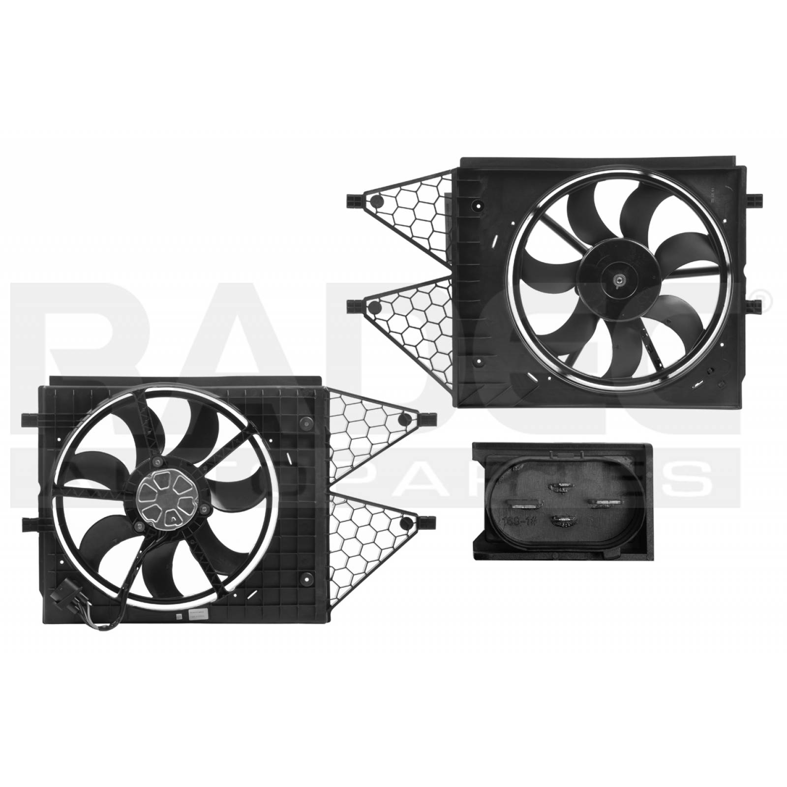 MOTOVENTILADOR VENTO 2014 - 2020 1.6 P/RAD SENC 4 PIN