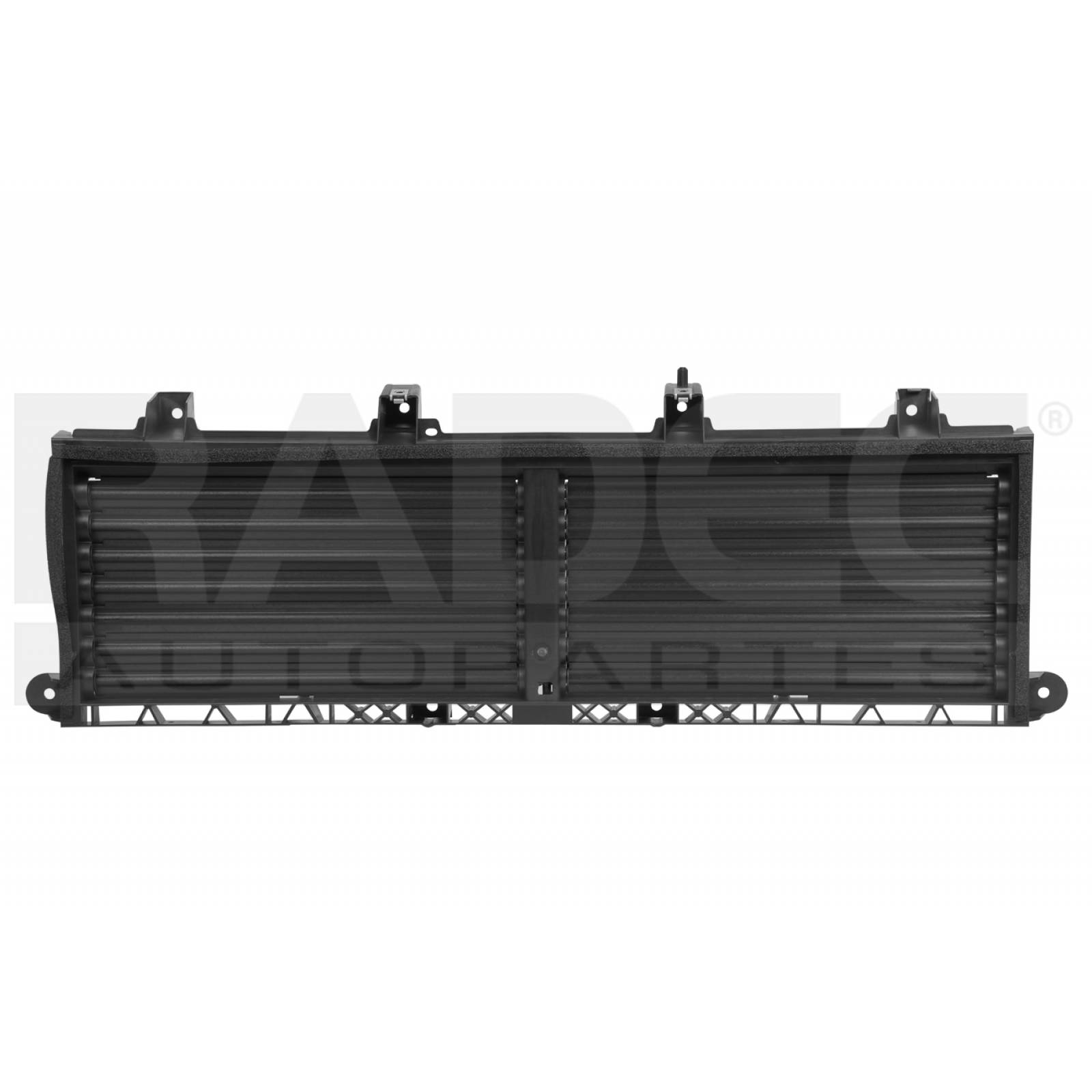 Cubiertas Para Inserciones De Parrilla Delantera Dodge Ram 2019-2022 - 2 Piezas Rojas, ABS De Alta Calidad