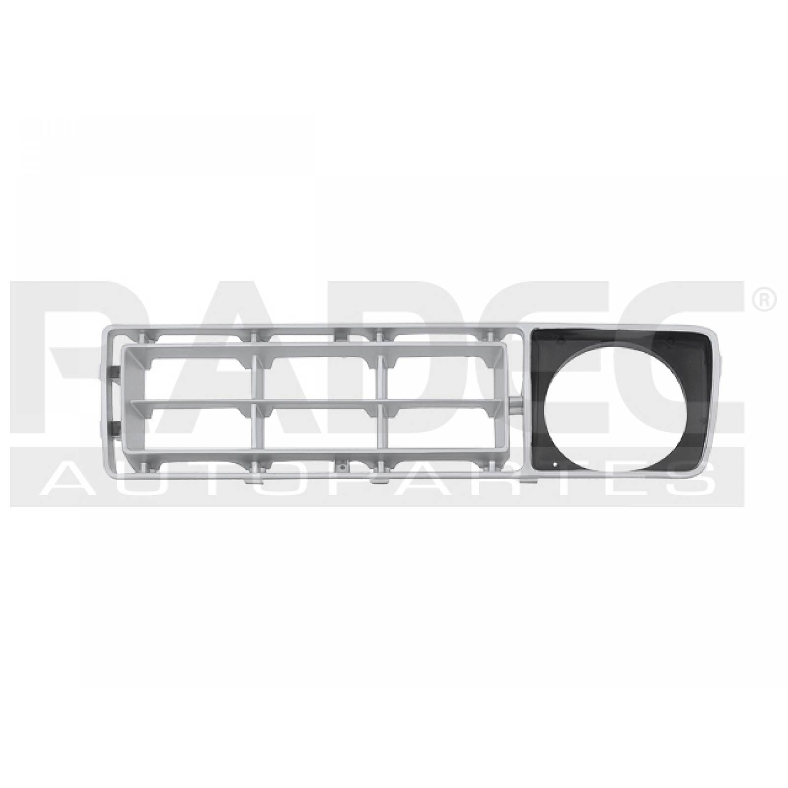Parrilla Ford F-150 / F-250 1976 - 1977 Gris Derecha