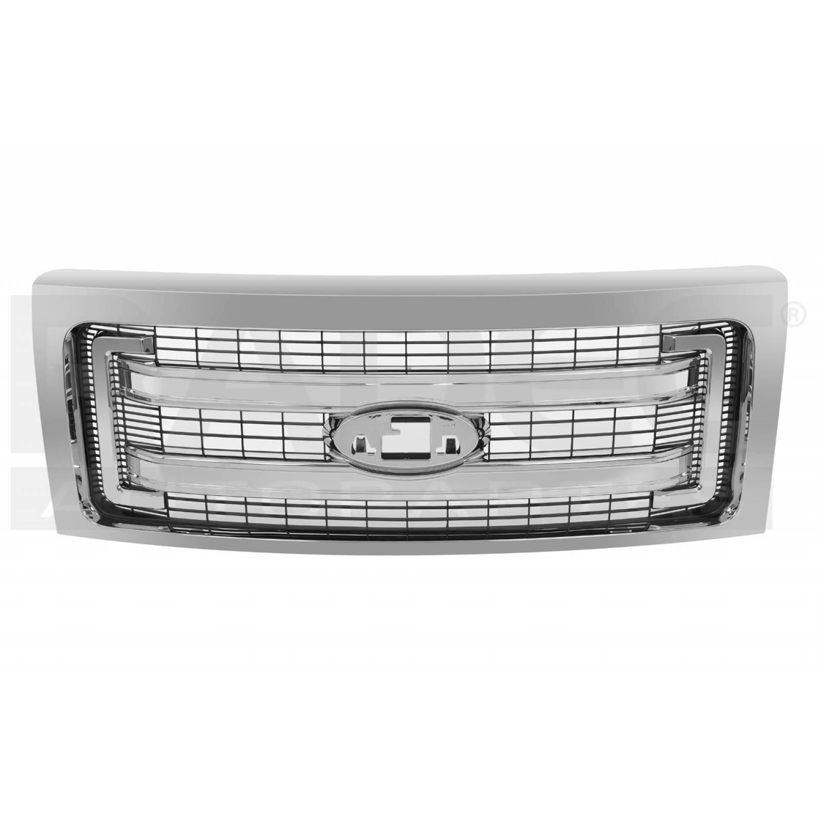 PARRILLA FORD F-150 2013 - 2014 CROMADA NEGRA ALTA CALIDAD