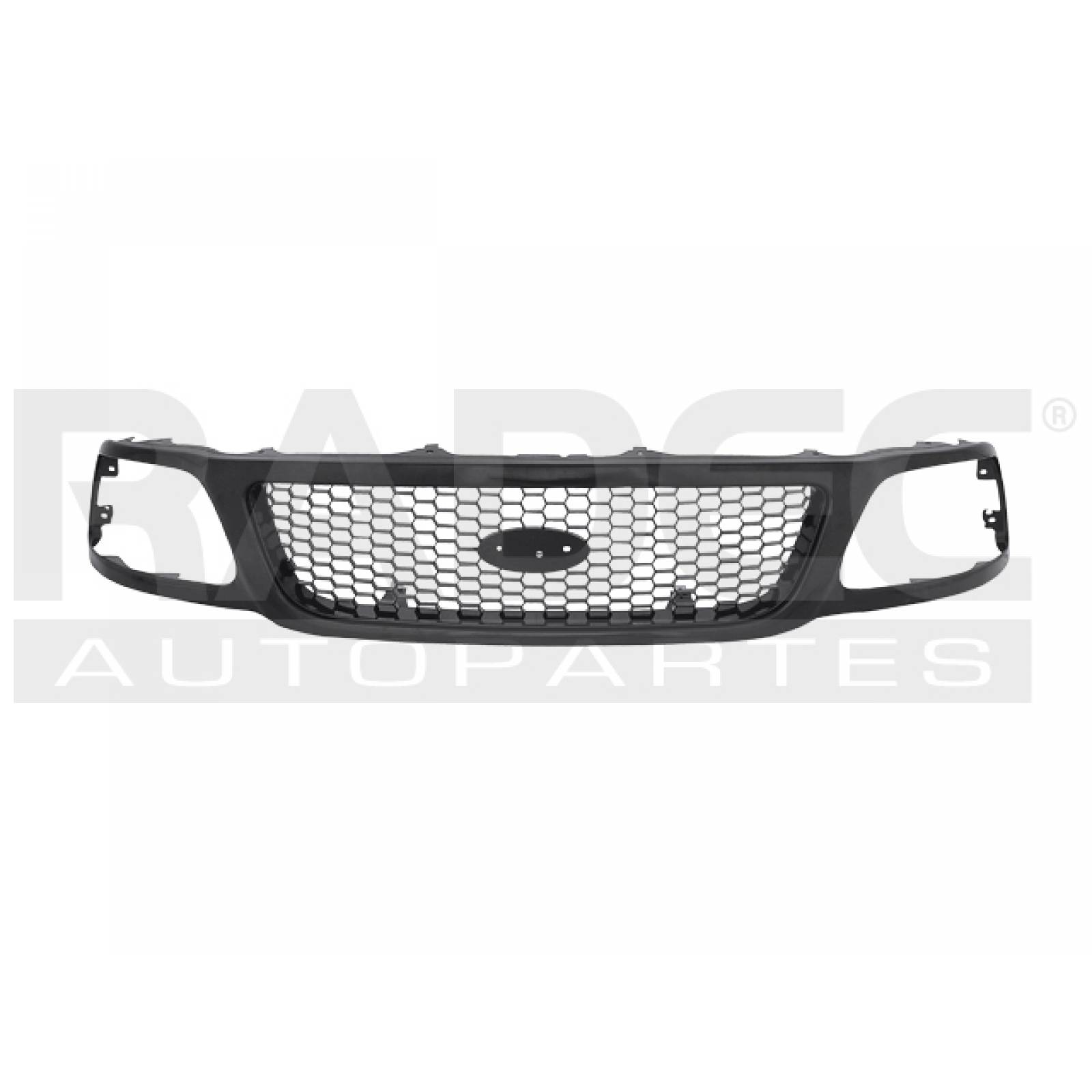 Parrilla Ford Lobo 1999 00 01 02 2003 Negra Gris D/panal