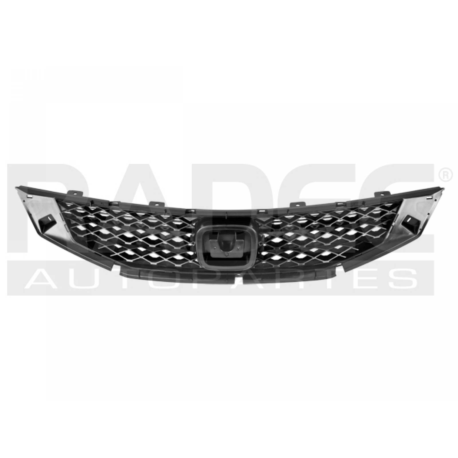 Parrilla Honda Accord 2008 2009 2010 2011 2012 Negra 2p