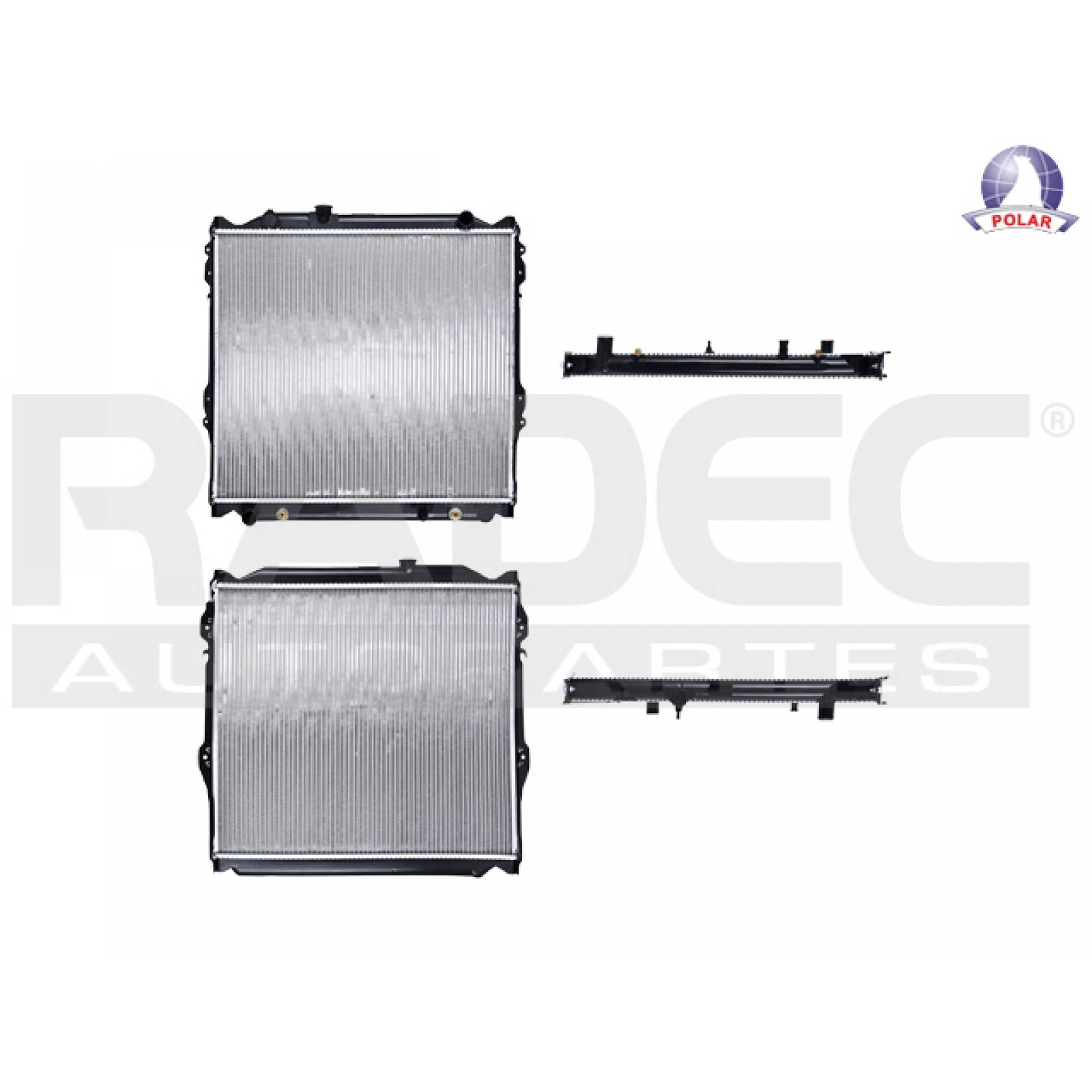 Radiador 4 Runner 2002 Polar Toyota