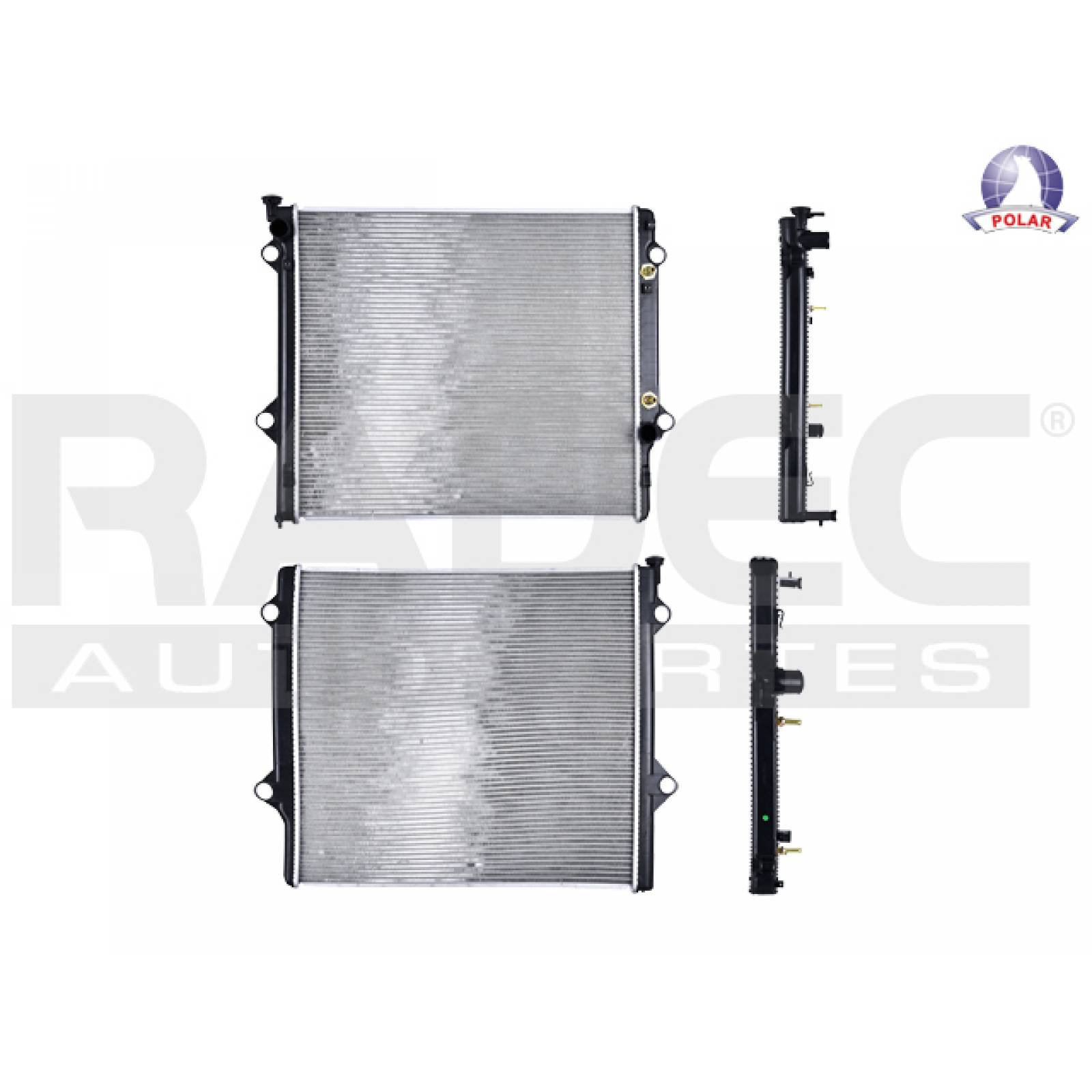 Radiador 4 Runner 2007 Polar Toyota