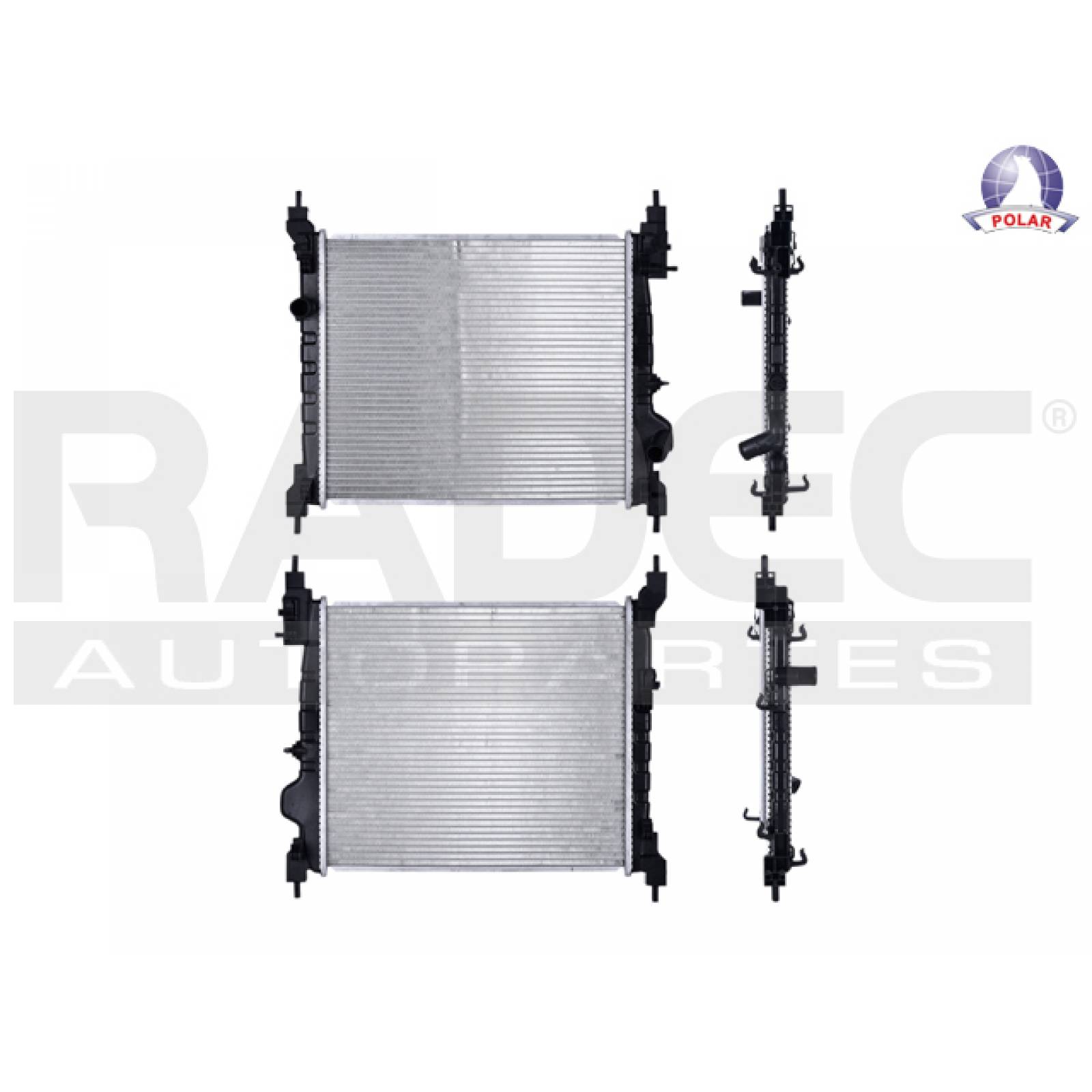 Radiador Spark 2015 Polar Chevrolet