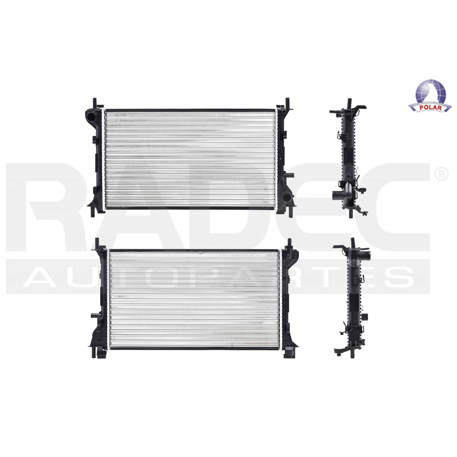 Radiador Ford Focus 2000 - 2007 L4 2.0/2.3 Lts Estándar