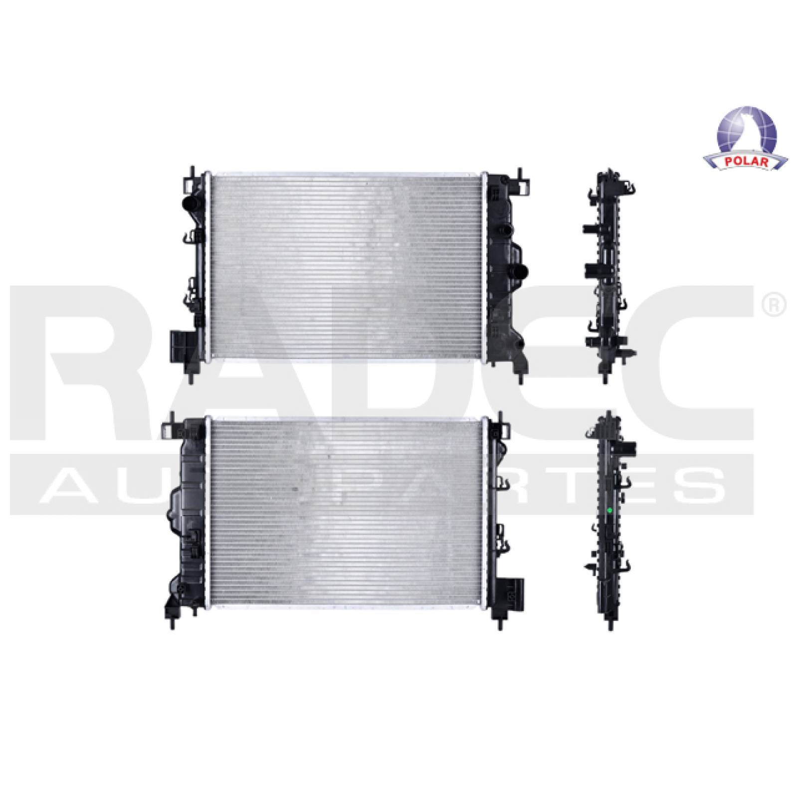 Radiador Sonic 2014 Polar Chevrolet