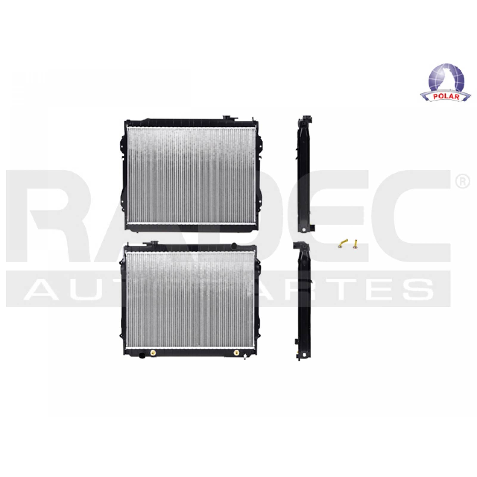 Radiador Tacoma 2004 Polar Toyota