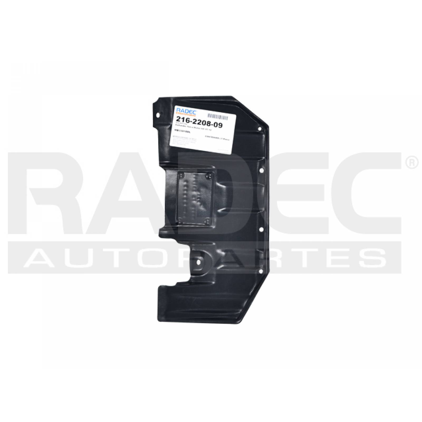 Tolva Motor Inferior Mitsubishi Outlander 2008-2014 Izq