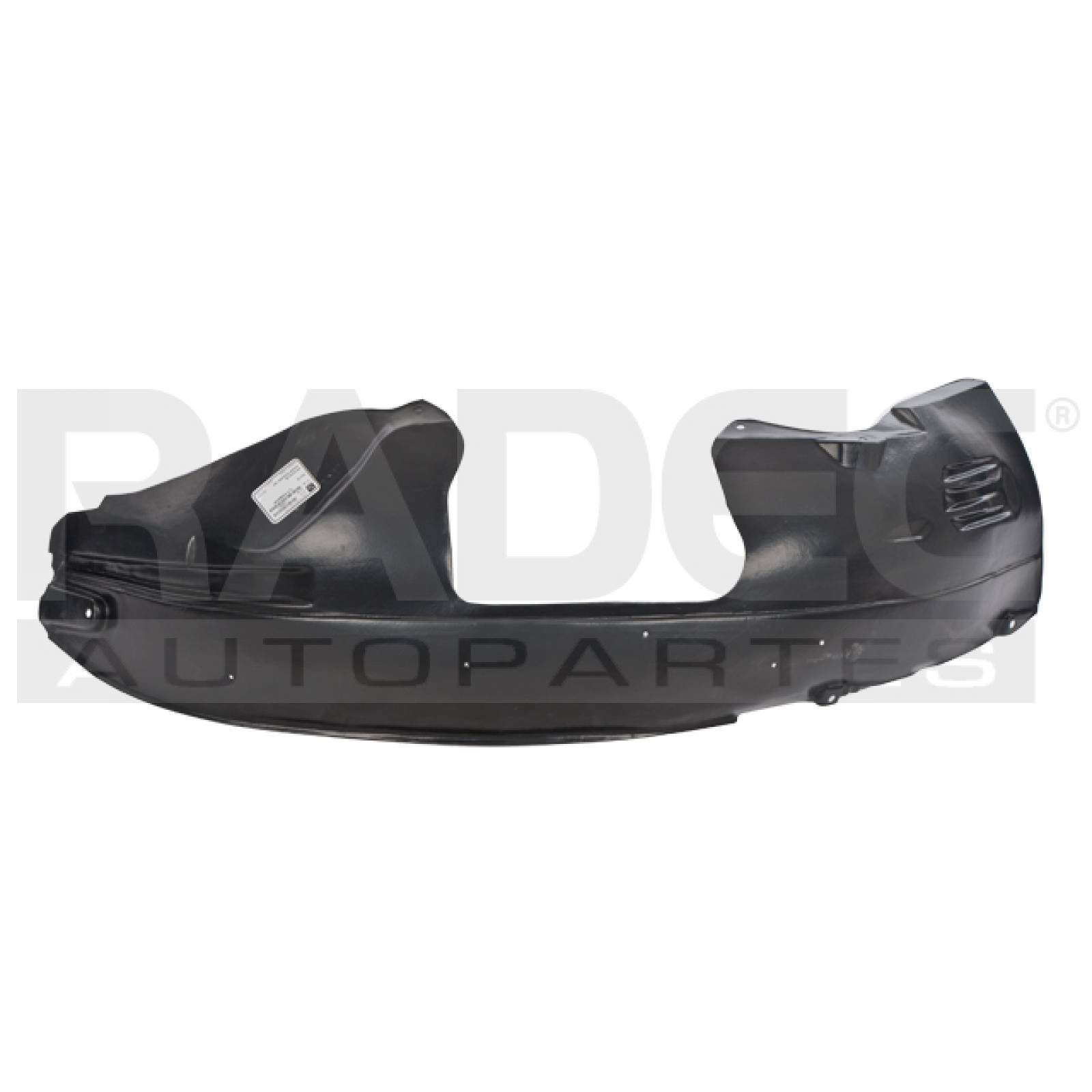 Tolva Salpicadera Ford Fiesta  2003 - 2010 Plastico Der