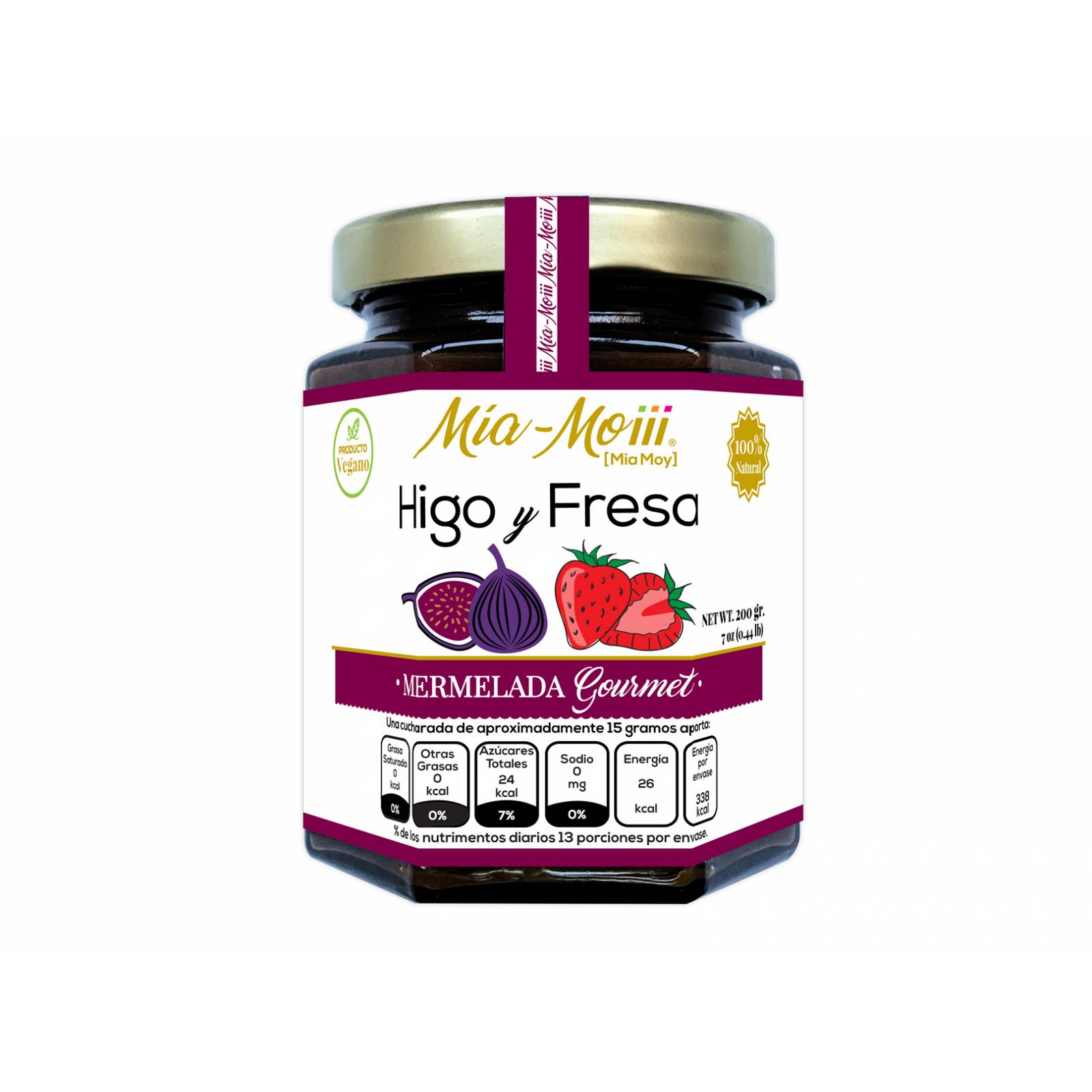 Set 6.  Mermeladas Gourmet Mía-Moiii 2x3 Sabores diferentes en una Charola de Pewter