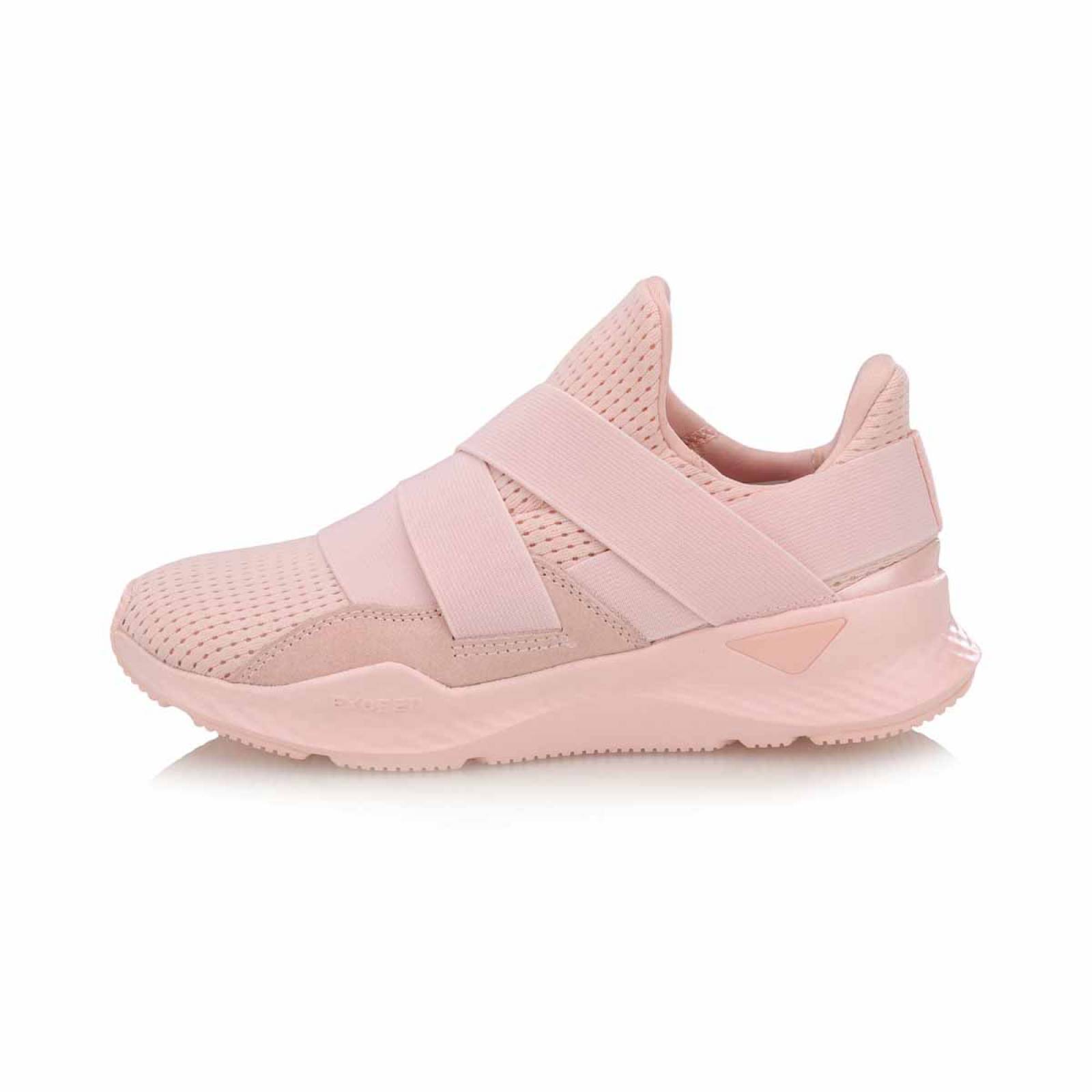 Tenis Sport Casuales Fashion Rosa Li-Ning Dama