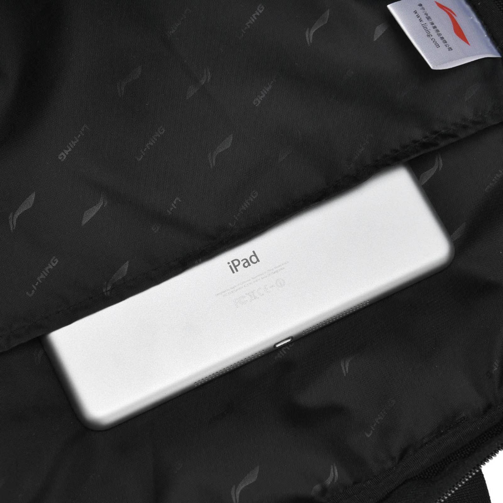 Mochila Sport Li-Ning ABSN208-1 color Negro Hombre