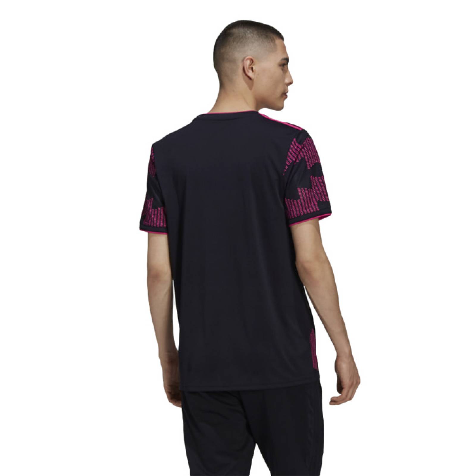 Jersey Adidas Hombre Local Selección Nacional México Negro FT9648.