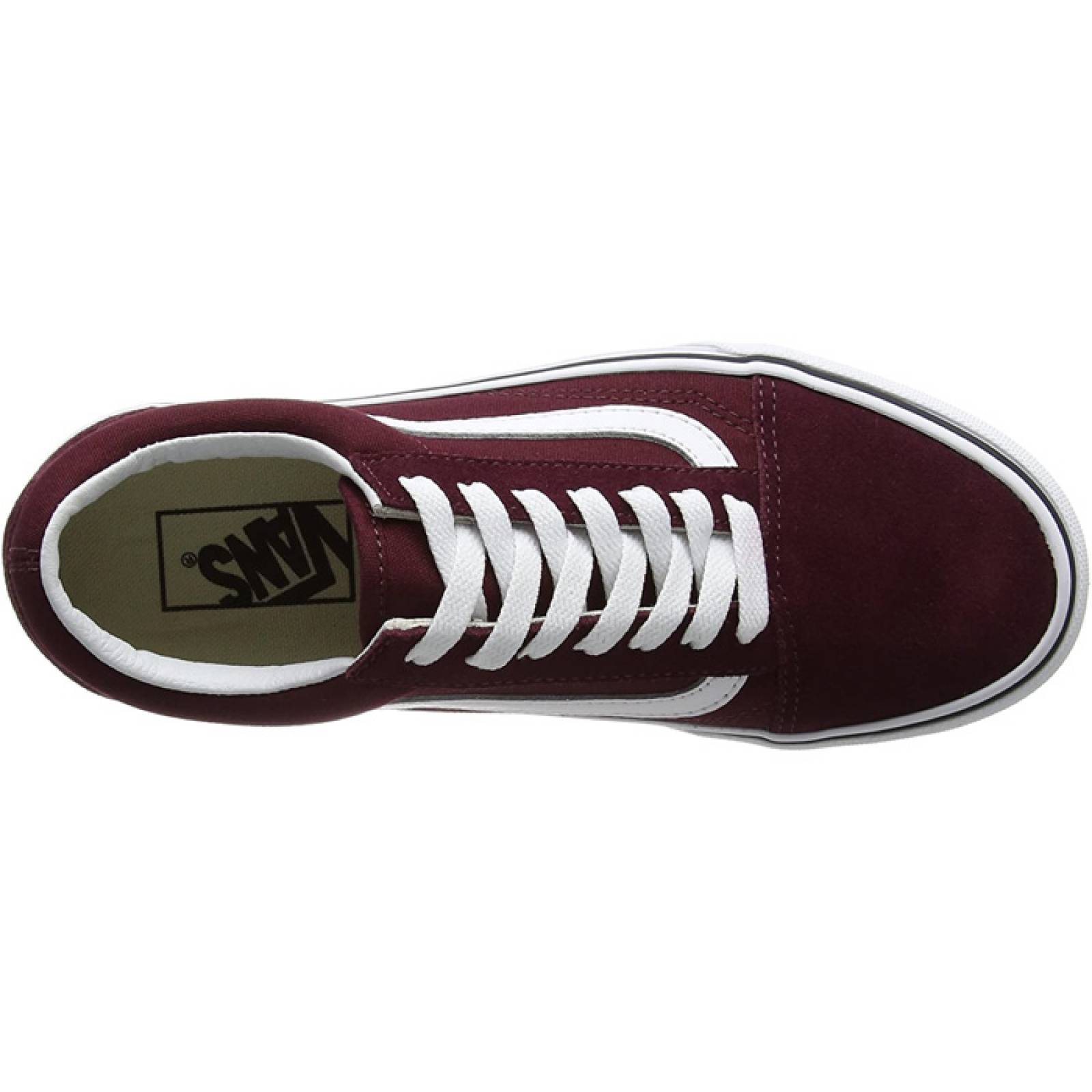 Tenis Vans Mujer Old Skool Platform Vino VN0A3B3U5U7