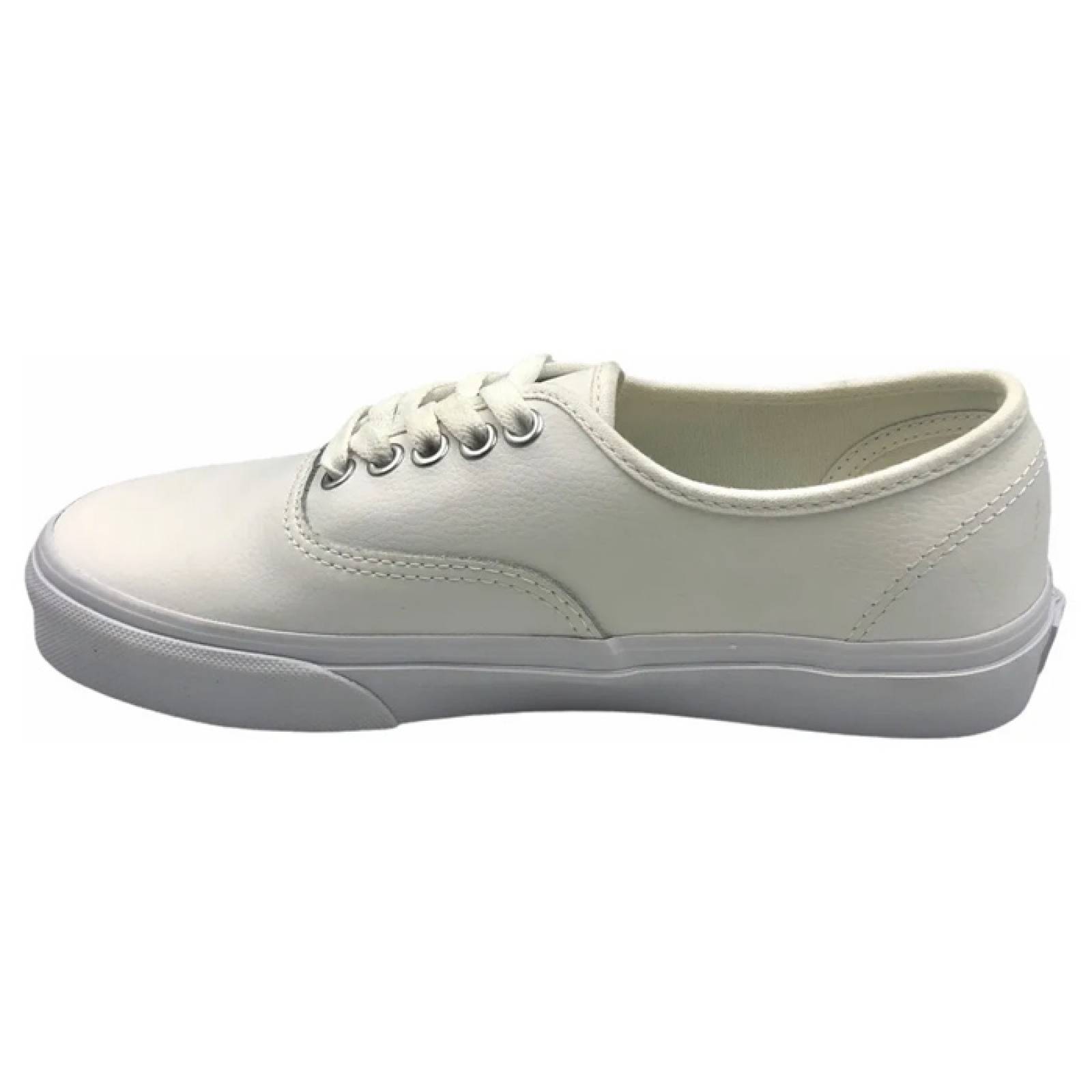 Tenis Vans Mujer Piel Clásicos Blanco VN0A2Z5IL3H
