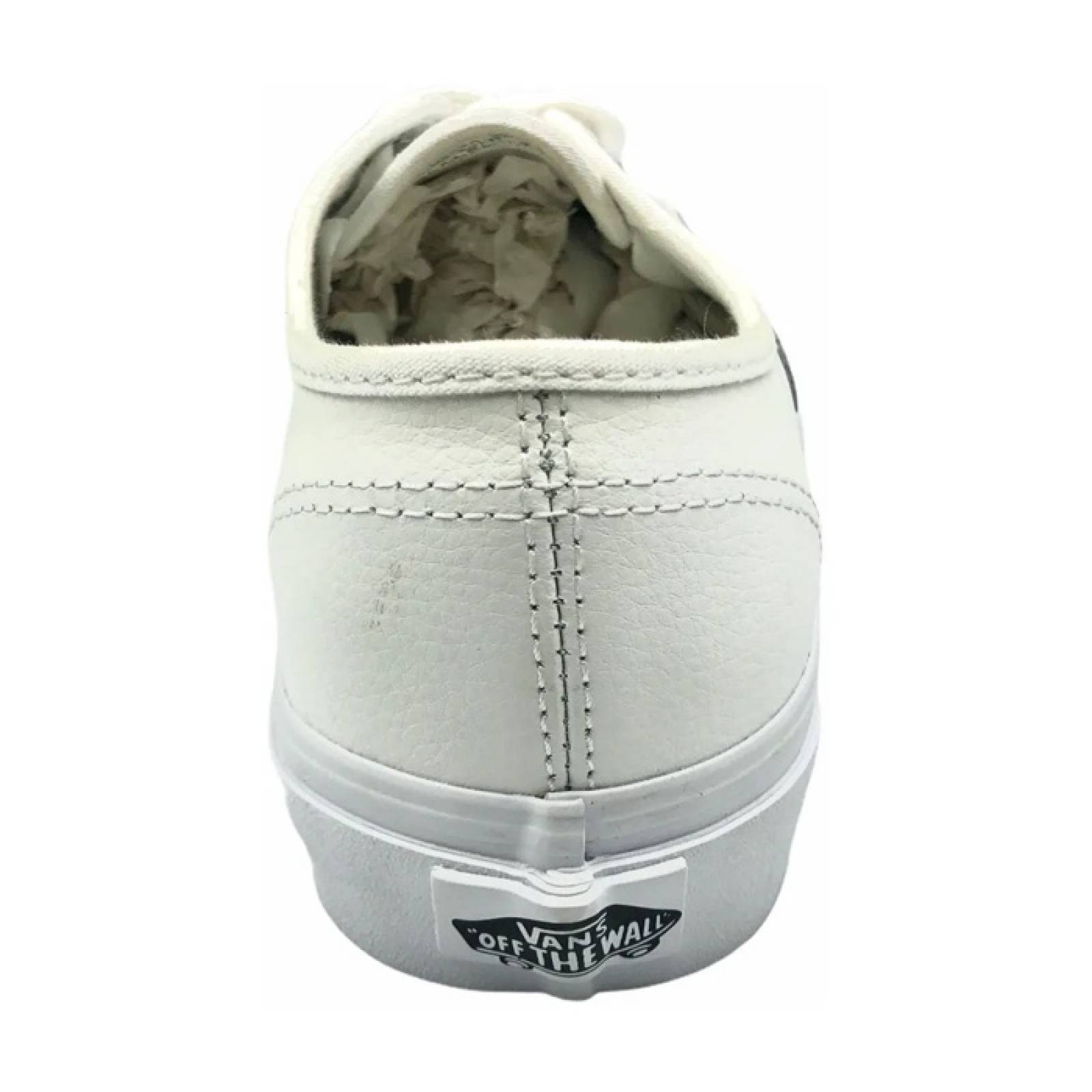 Tenis Vans Mujer Piel Clásicos Blanco VN0A2Z5IL3H
