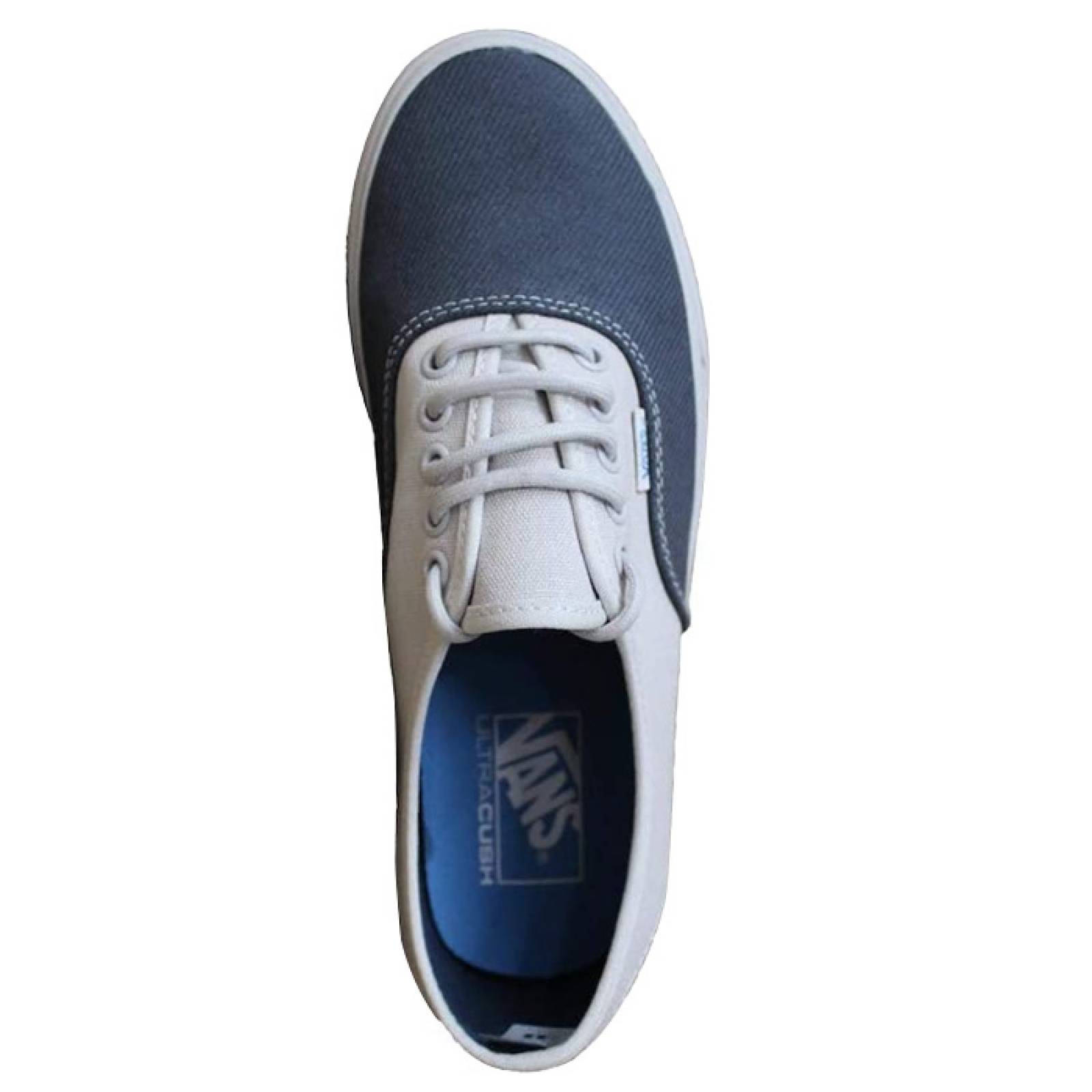 Tenis Vans Mujer Authentic Dx Blocked Gris Blanco VN0A38ESMS8.