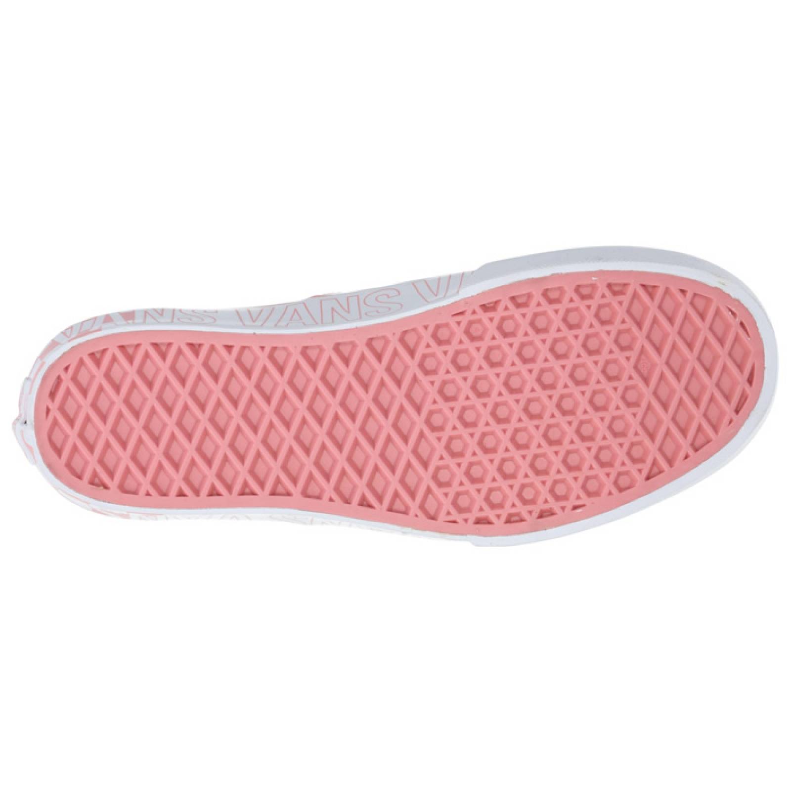 Tenis Vans Mujer Plataforma Ajedrez Coral Blanco VN0A3AV8AHP