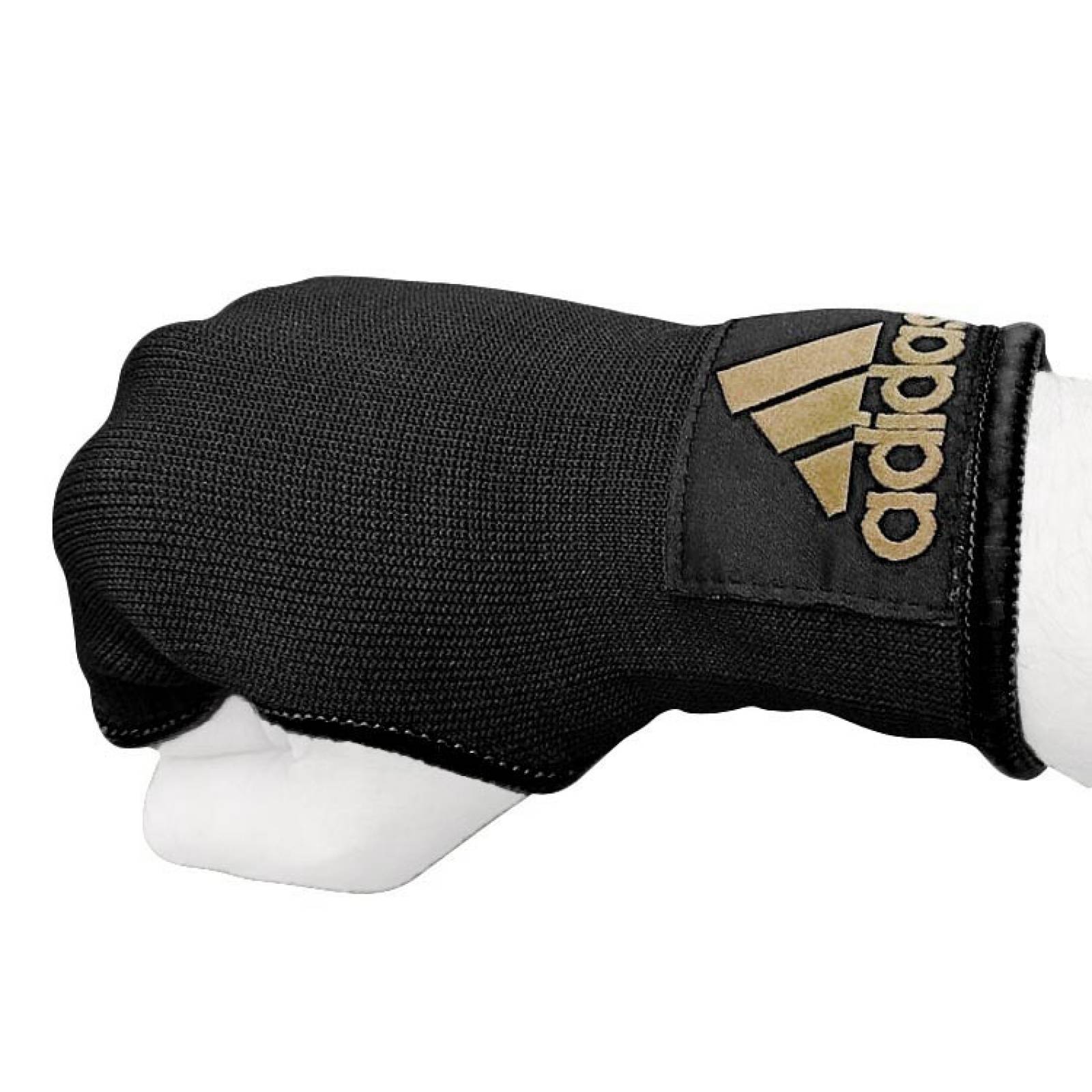 Guantaleta Adidas Unisex Box Negro Dorado ADIBP022GLD.