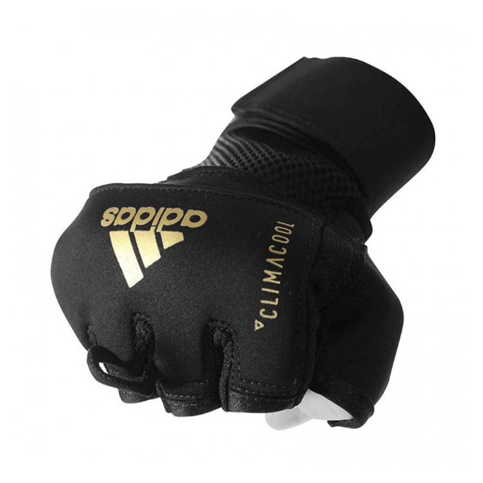 Guantaleta Adidas Unisex Box Negro Dorado ADISBP014BLK.