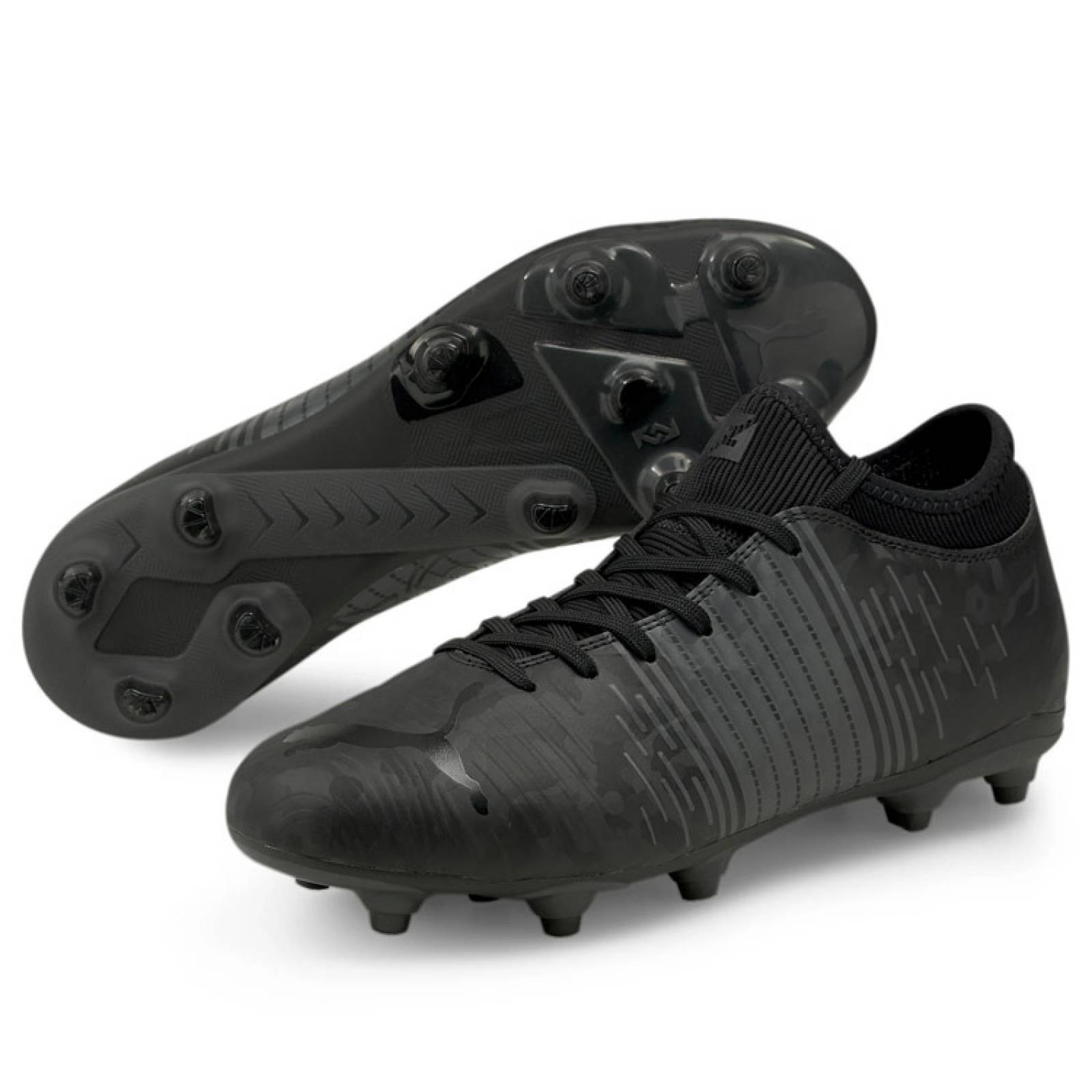 Tenis Puma Hombre Tacos para Futbol Negro 10625202