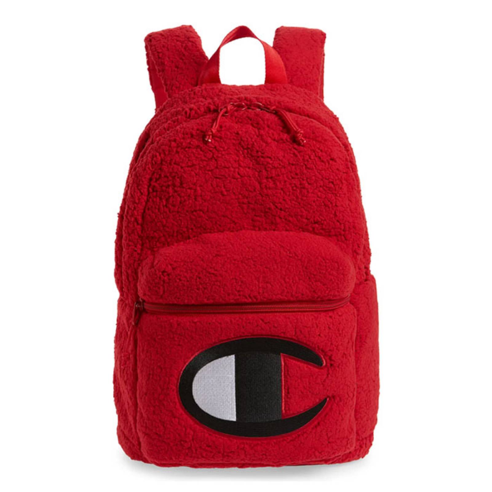 Mochila Champion Unisex Peluche Ajustable Rojo 25180608117RED