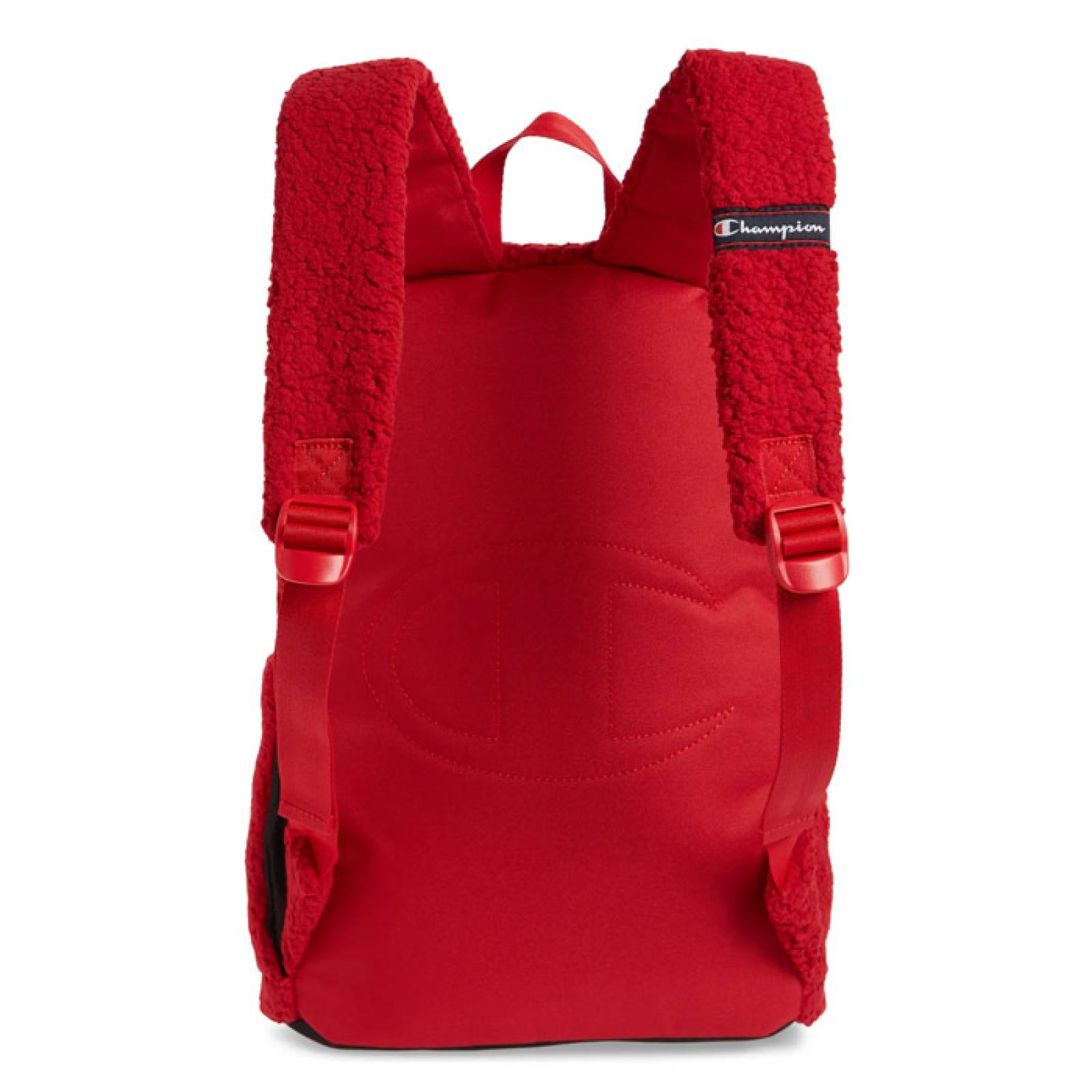 Mochila Champion Unisex Peluche Ajustable Rojo 25180608117RED