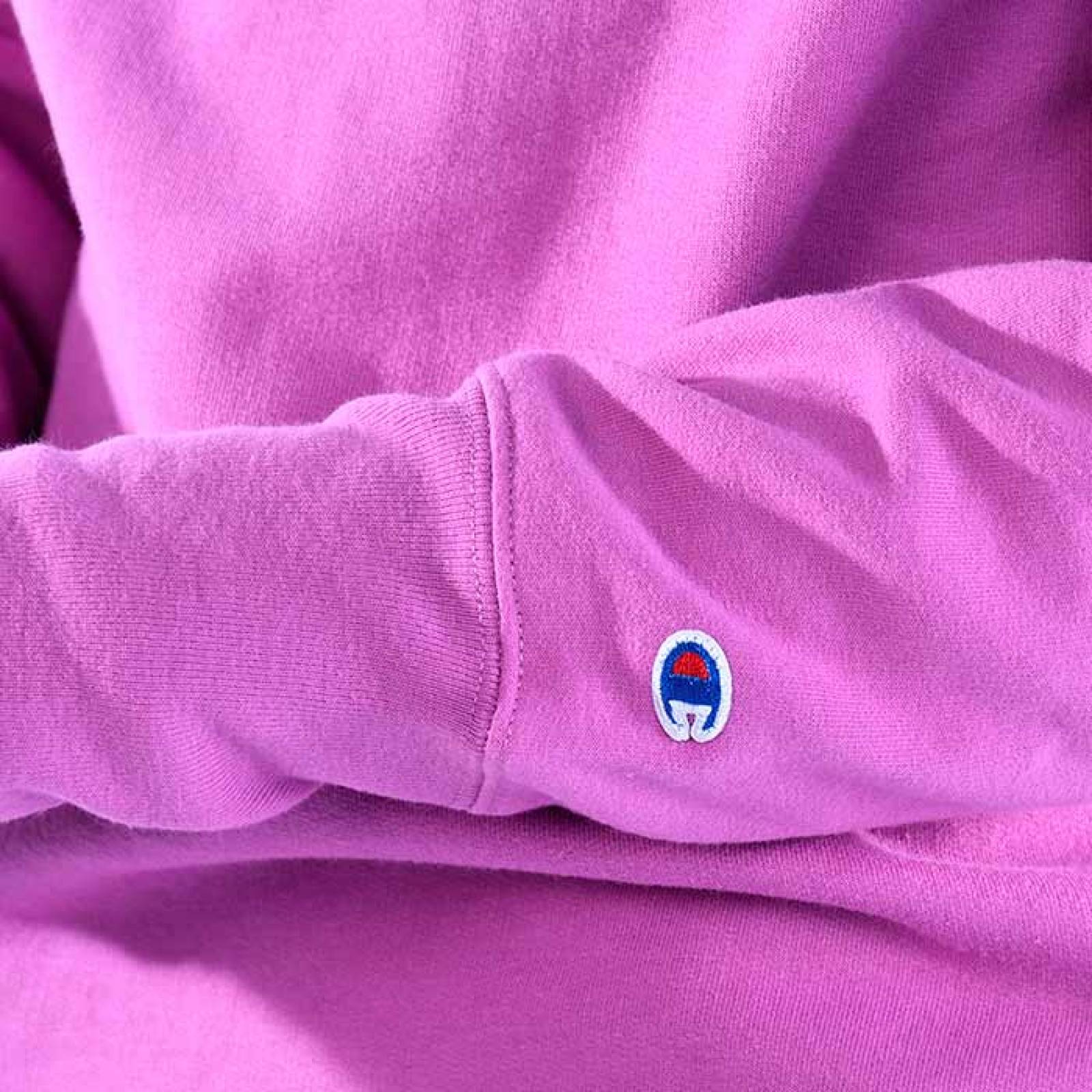 Sudadera Champion Mujer Algodón Boyfriend Morado 25190109418MOR